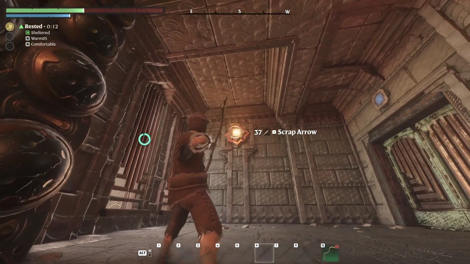 Shooting the wall switch