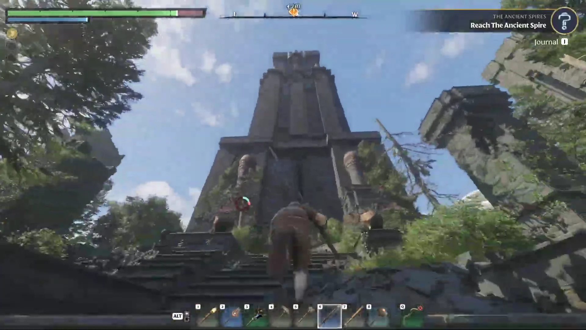 Approach to Springlands Spire