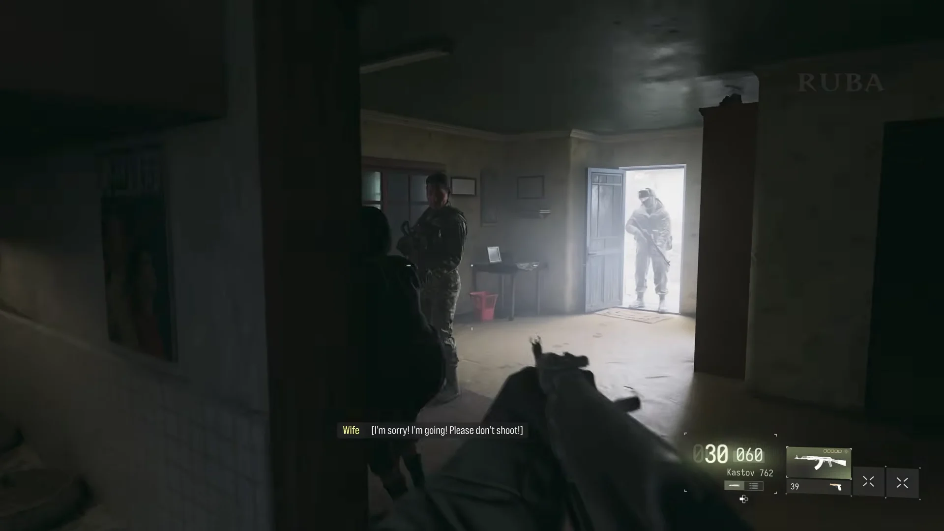 Extracting the civilian wife