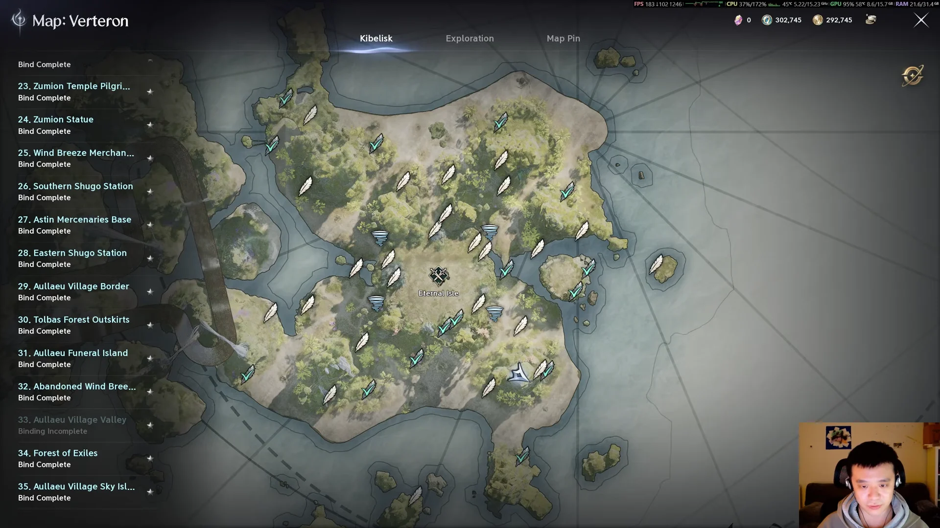 Eternal Isle Farming Locations
