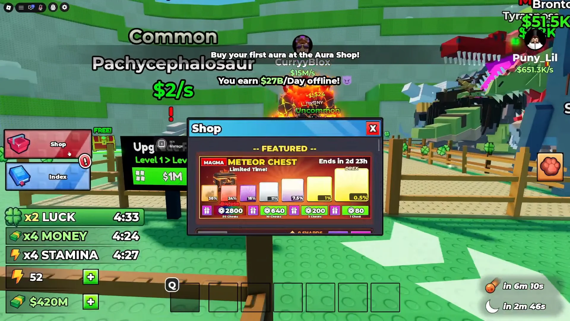 Checking Chest Odds & Robux Grip Upgrades