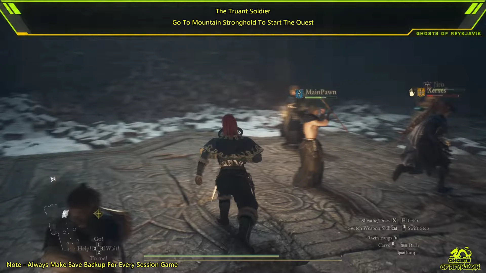 Navigating out of the stronghold