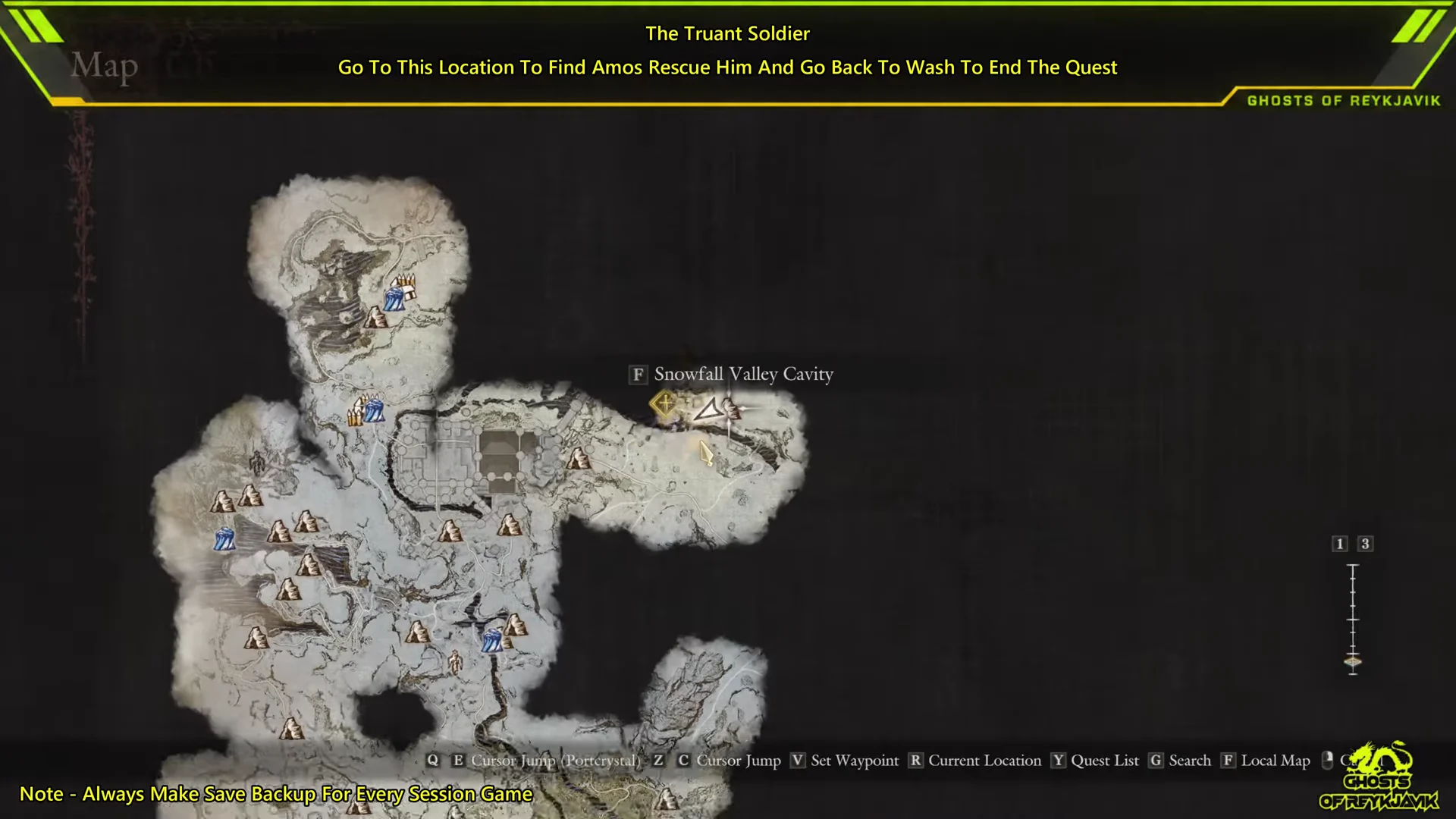 Checking Quest Log and Map