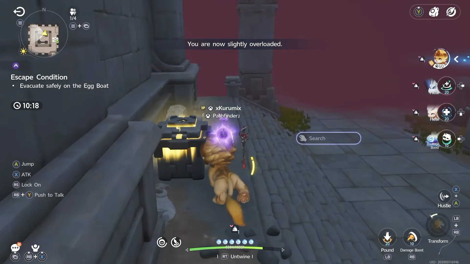 Looting the Evercrystal Egg