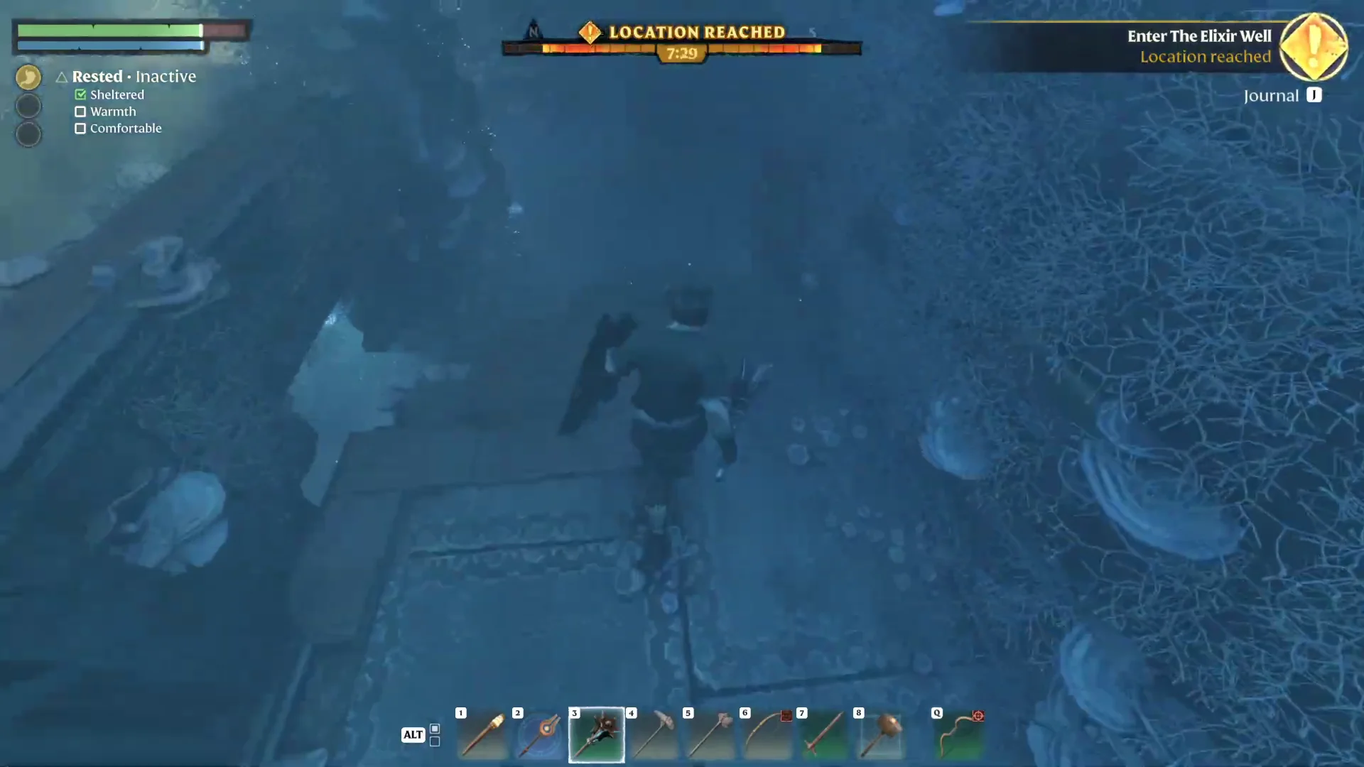 Descending Scaffolding into the Depths