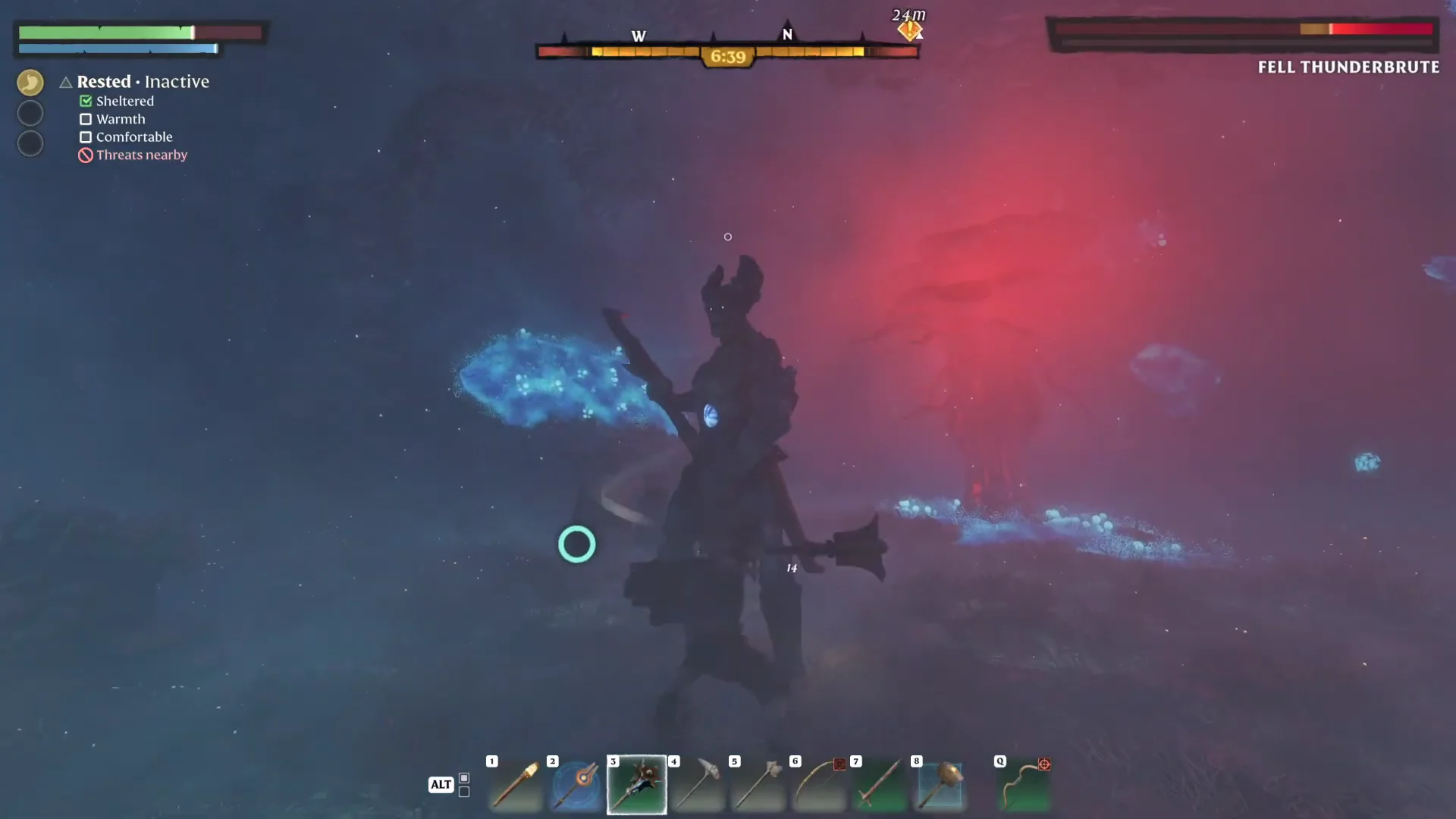 Boss Encounter with Fell Thunderbrute