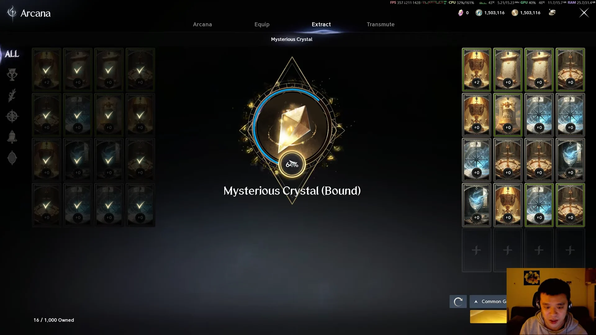 Arcana Extraction Alternative
