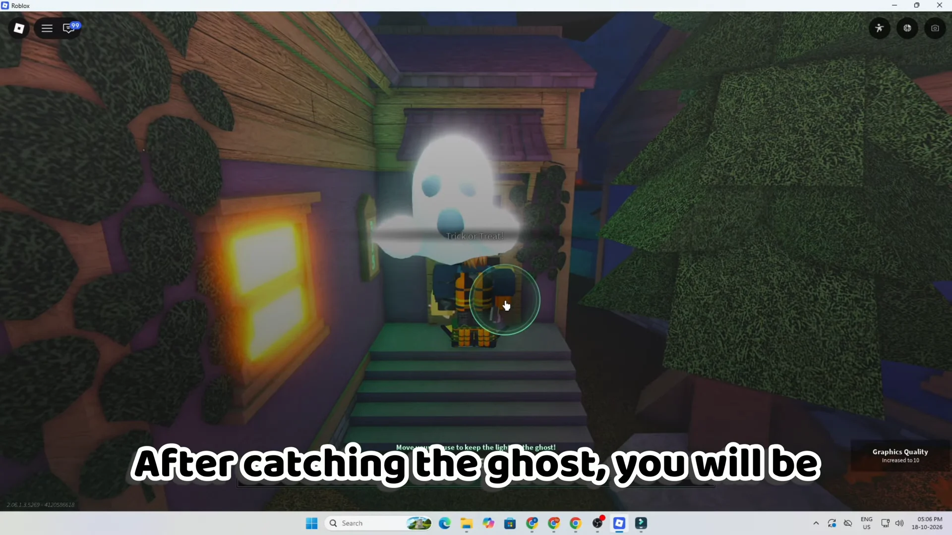 Task 3: Haunted House Spirit