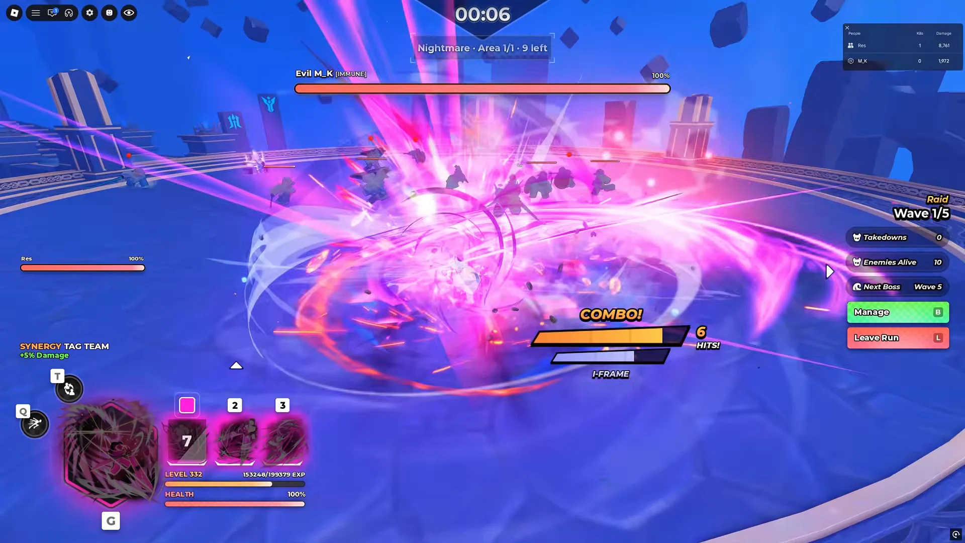 Evil Reflection Raid Run