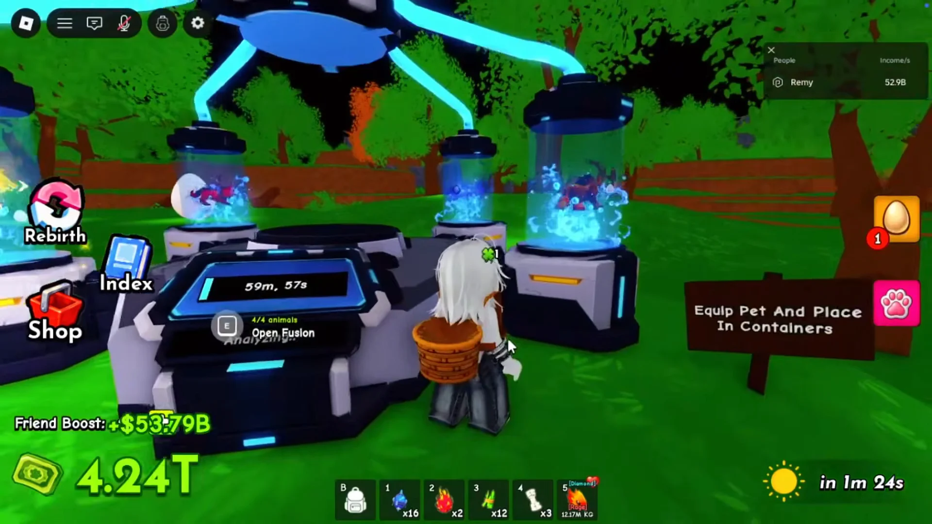 Fusion Timer & Collection