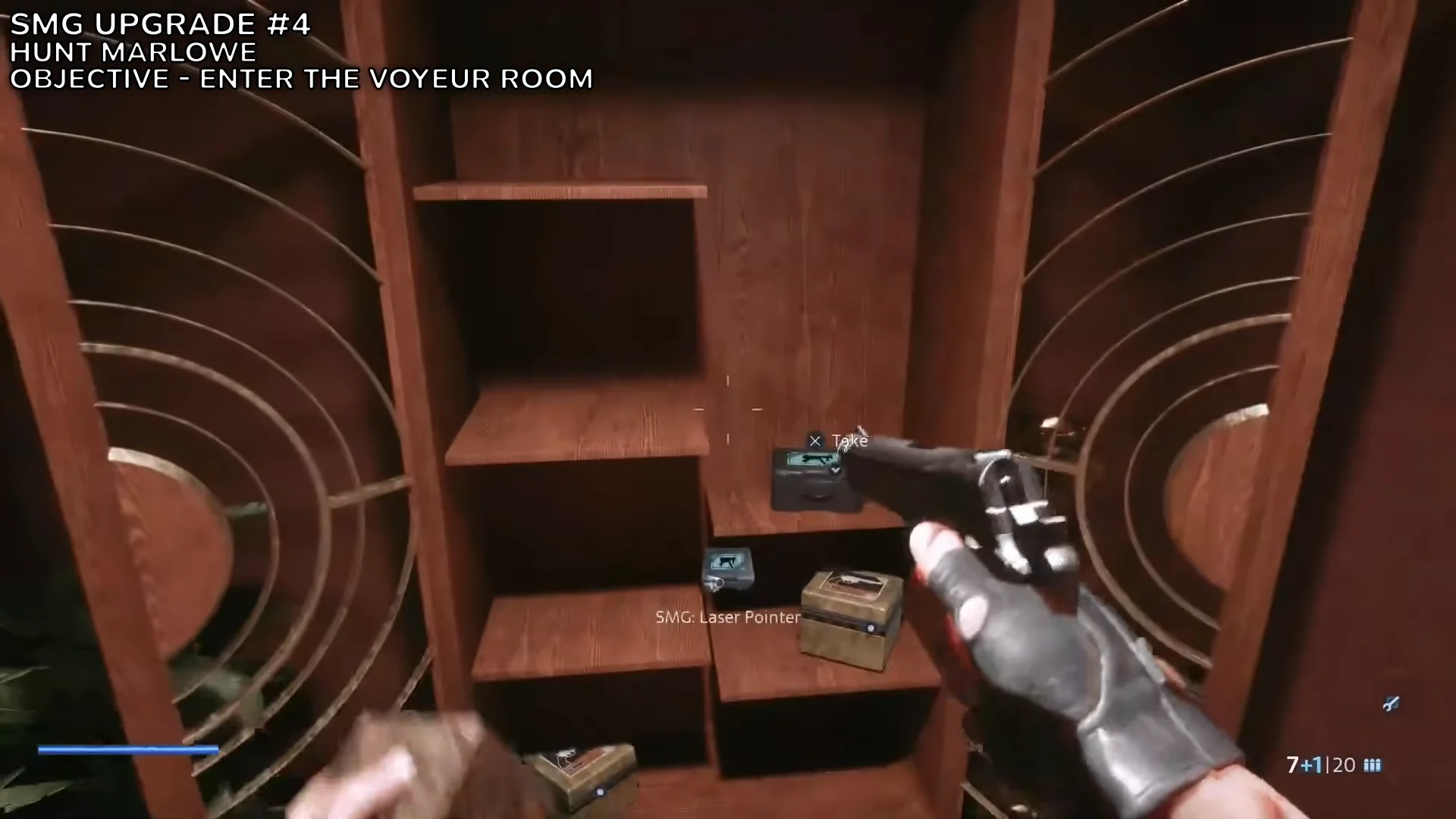 Unlocking SMG Upgrade #4