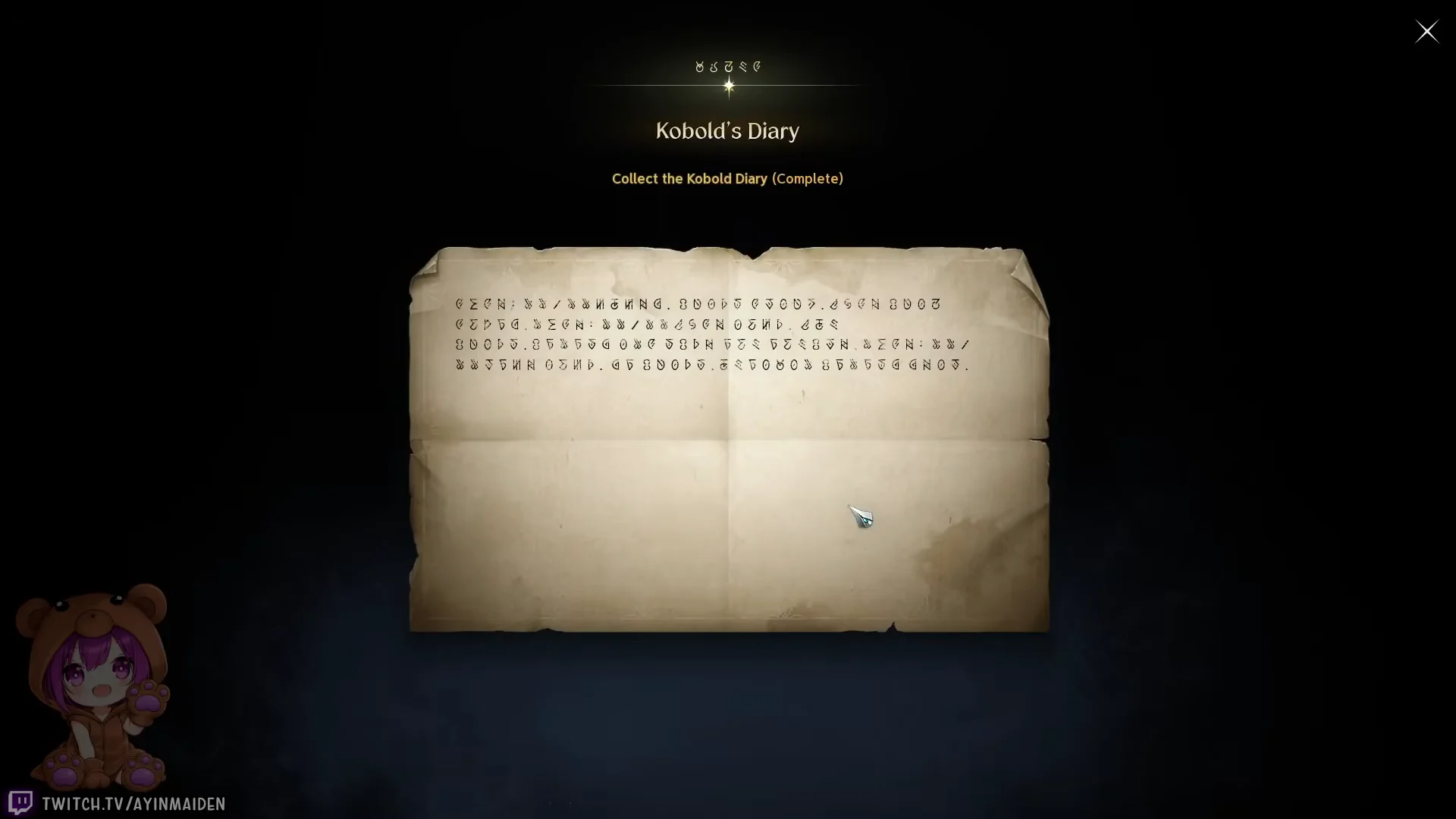 Securing the Kobold Diary