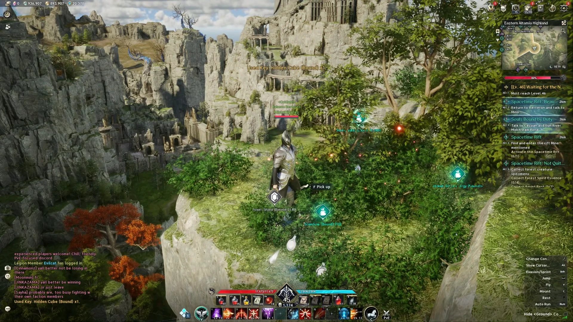 Opening Cube and Loot Drops