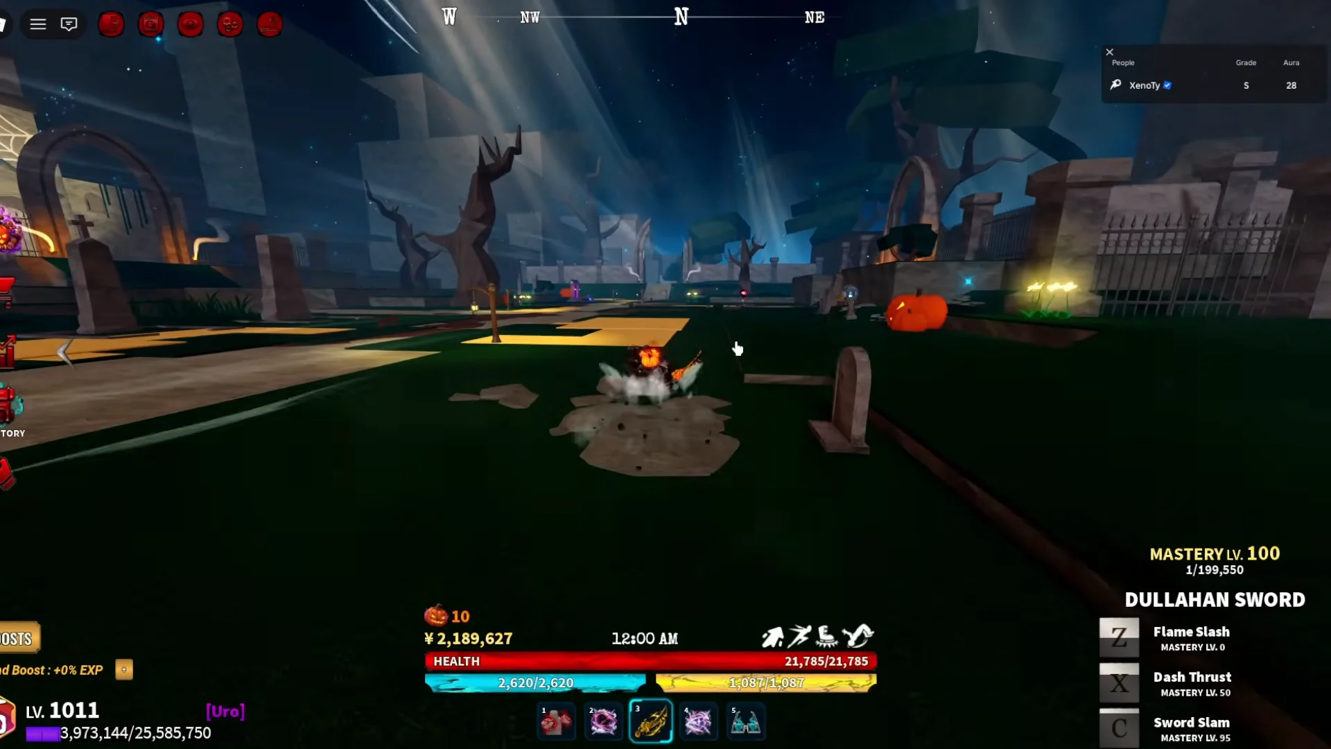 Dullahan's Sword Weapon Moveset Showcase