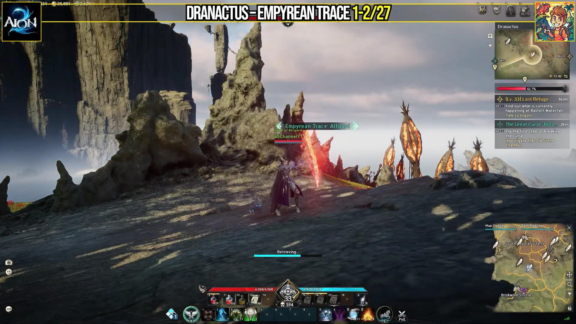 Empyrean Trace 1-2/27 Map & Collection