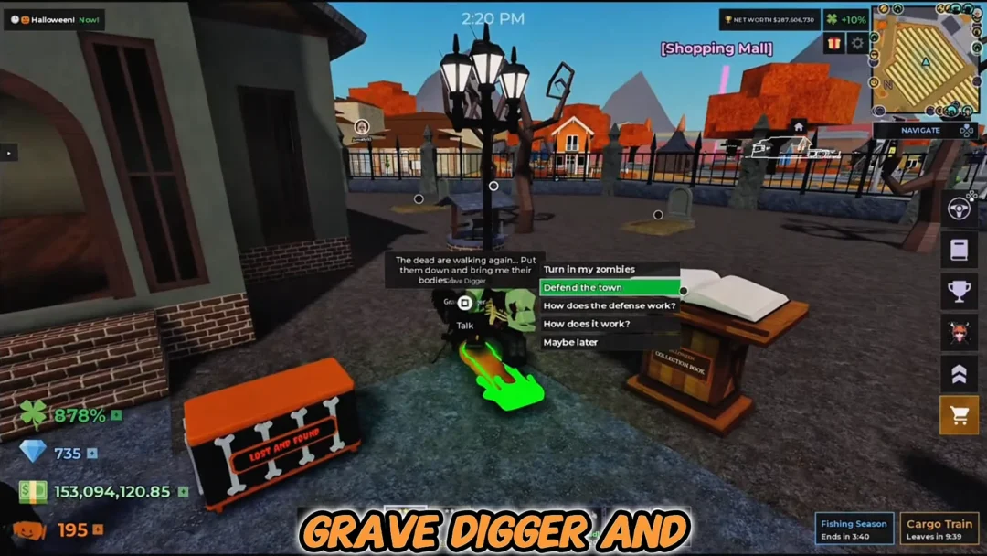 Routine Step 1: Starting Zombie Defense