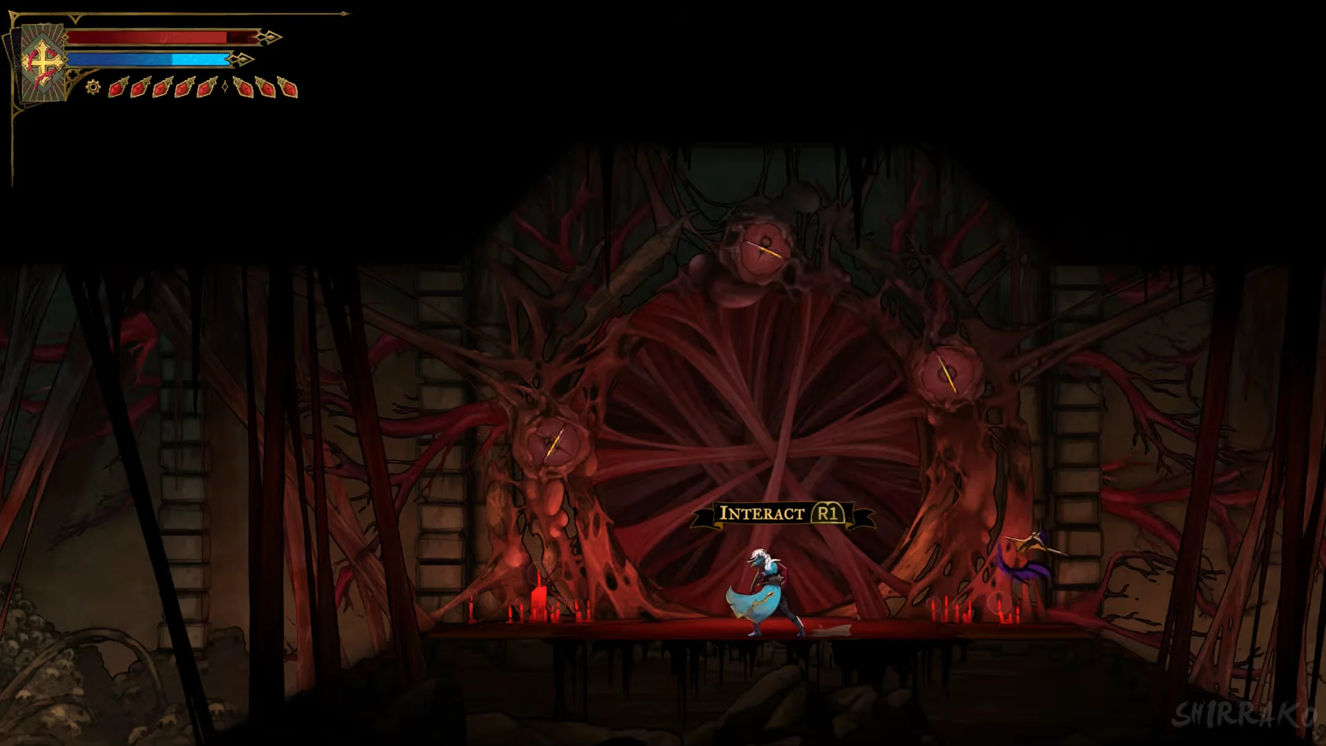 Eye relics open the Circle of Greed door