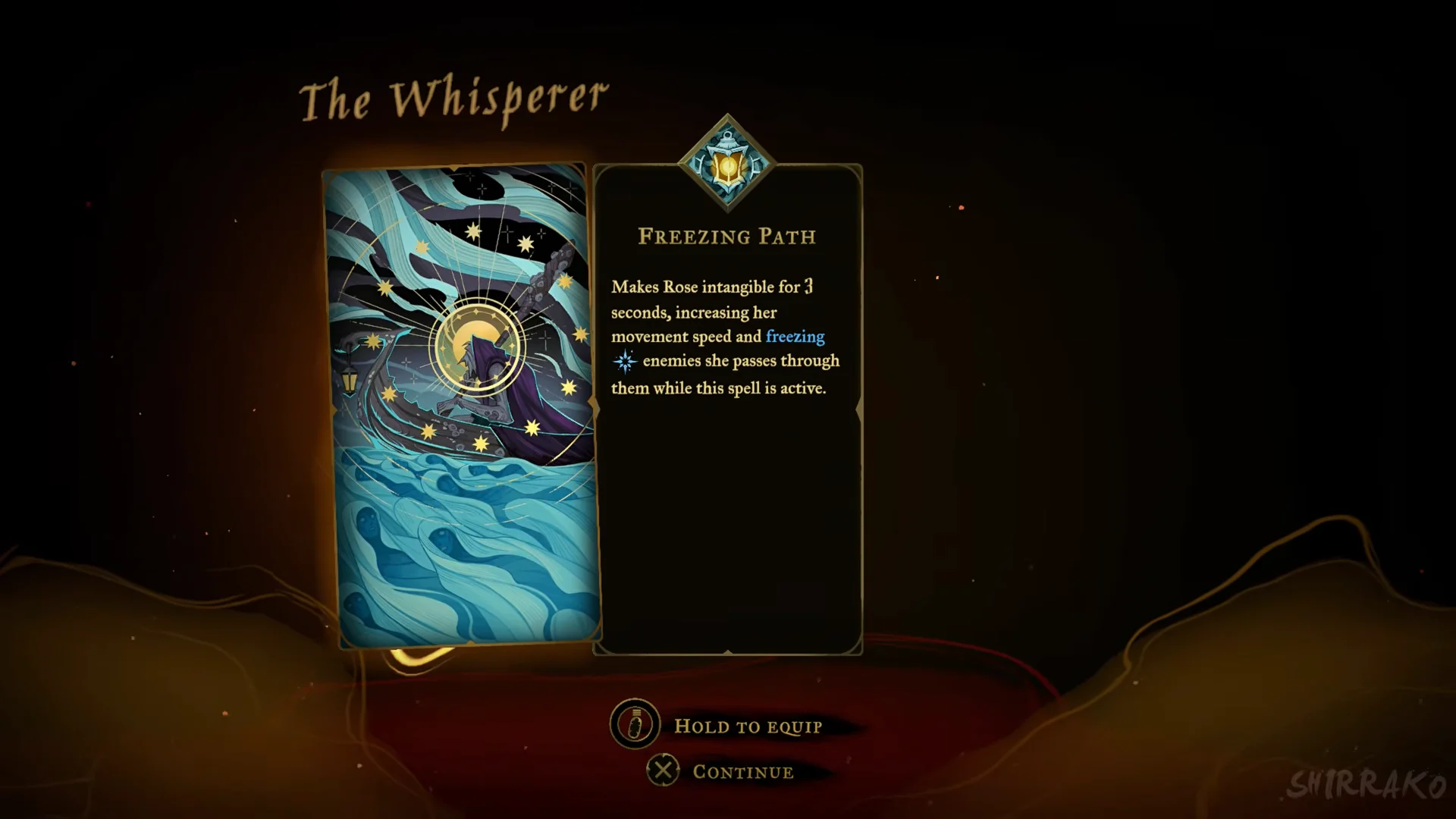 The Whisperer card