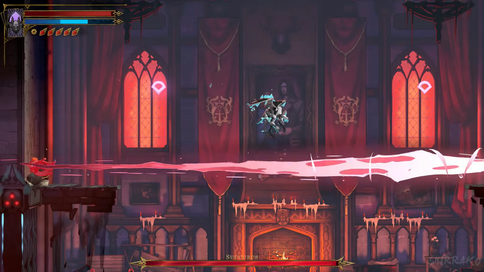 Succubus fight begins