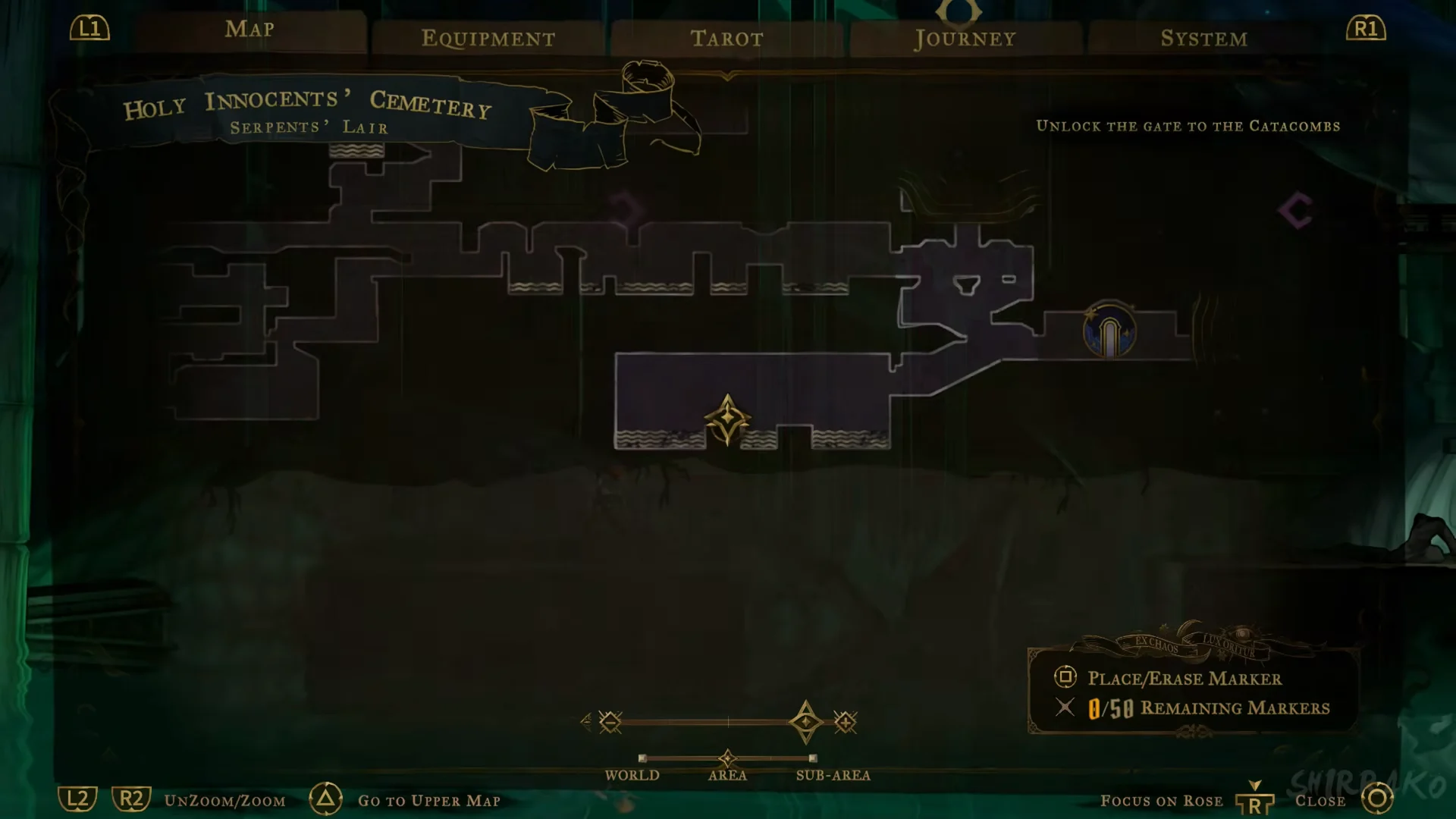 Unlock the gate objective on the map