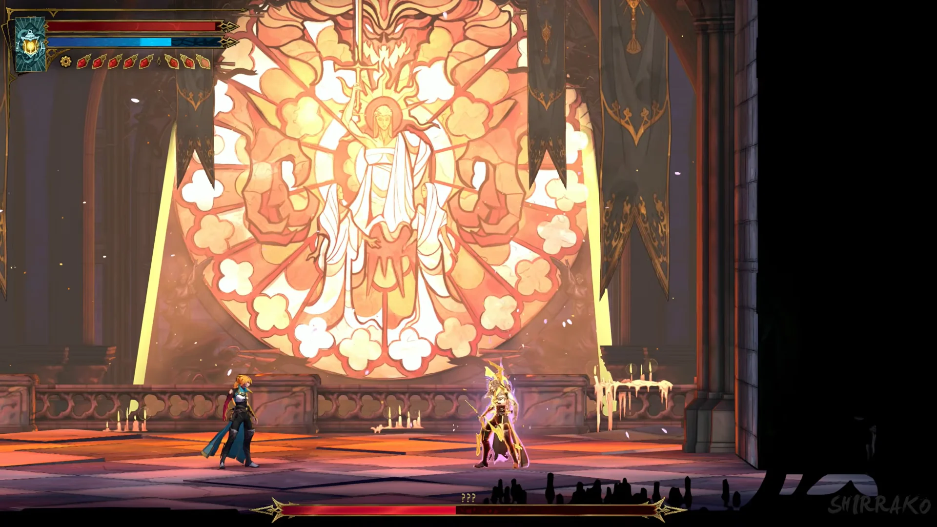 Shadow fight starts
