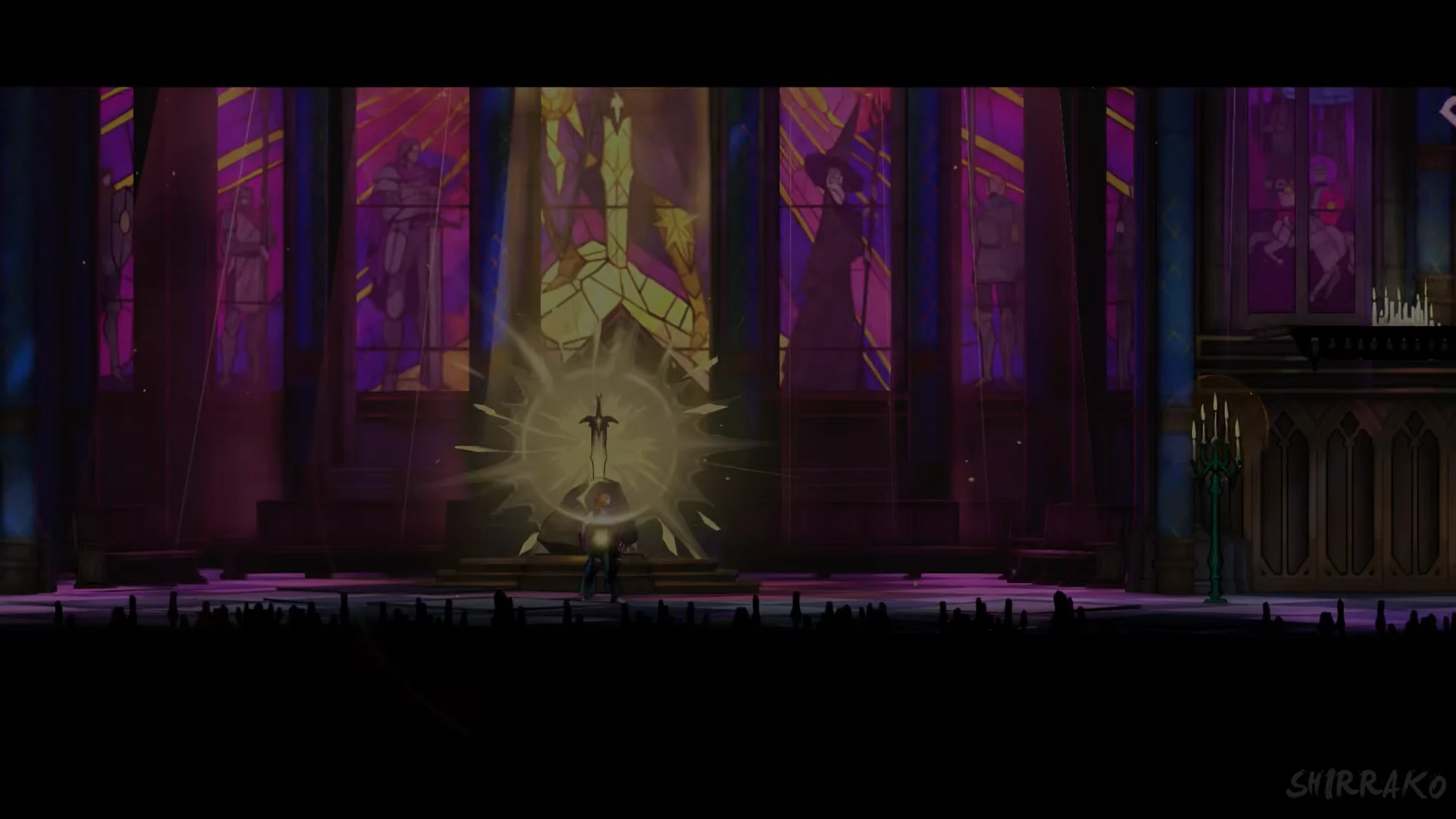 Drawing the sword