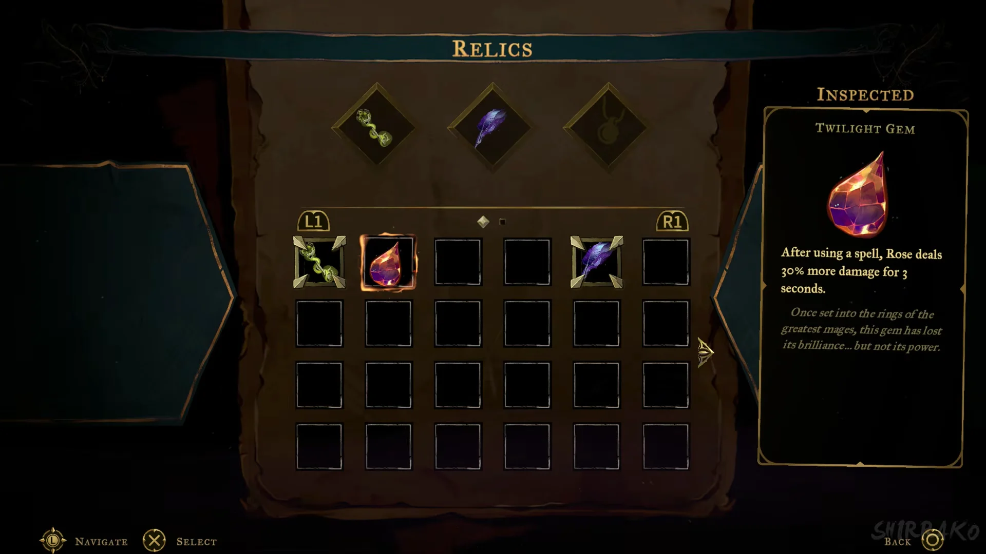 Twilight Gem card