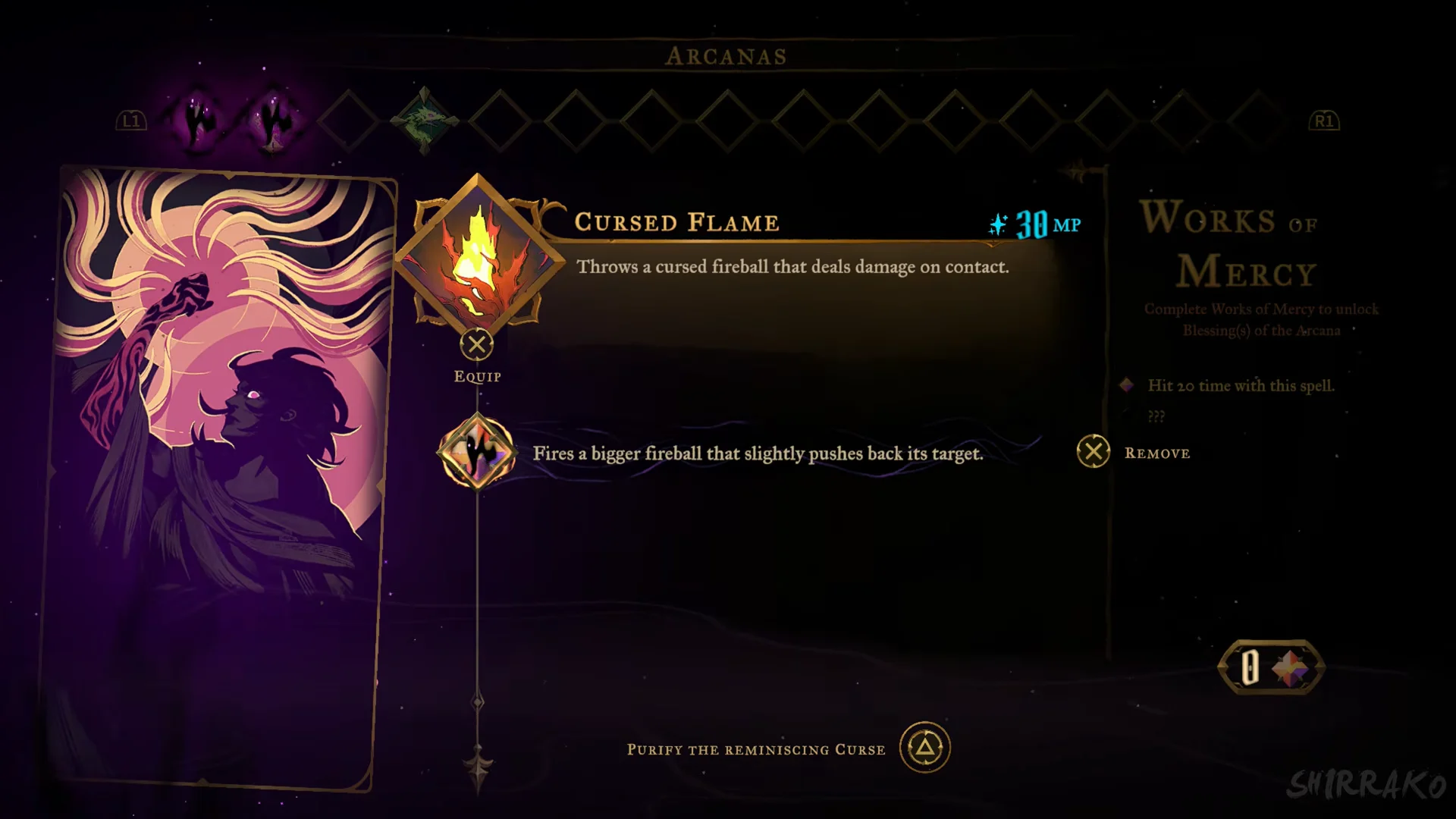 Cursed Flame Gift unlock