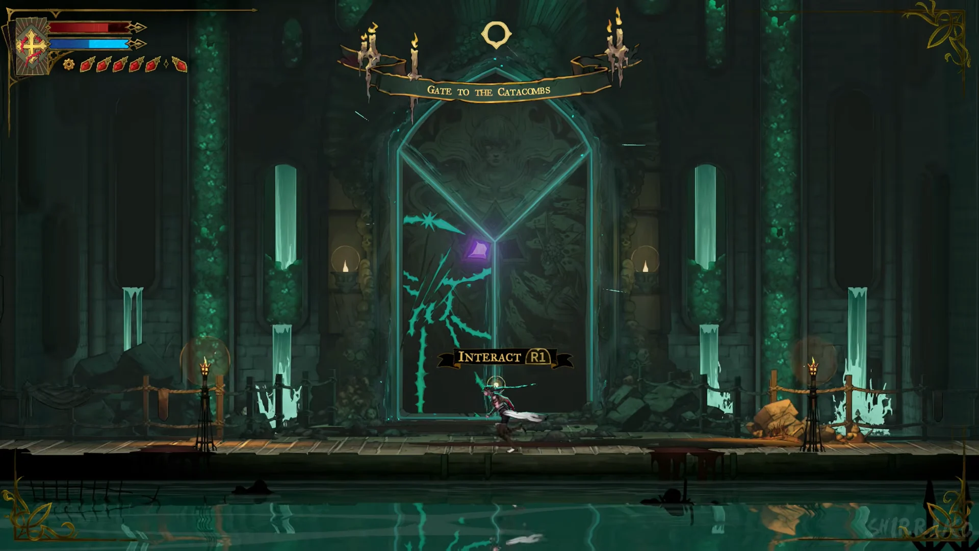 Gate to the Catacombs prompt