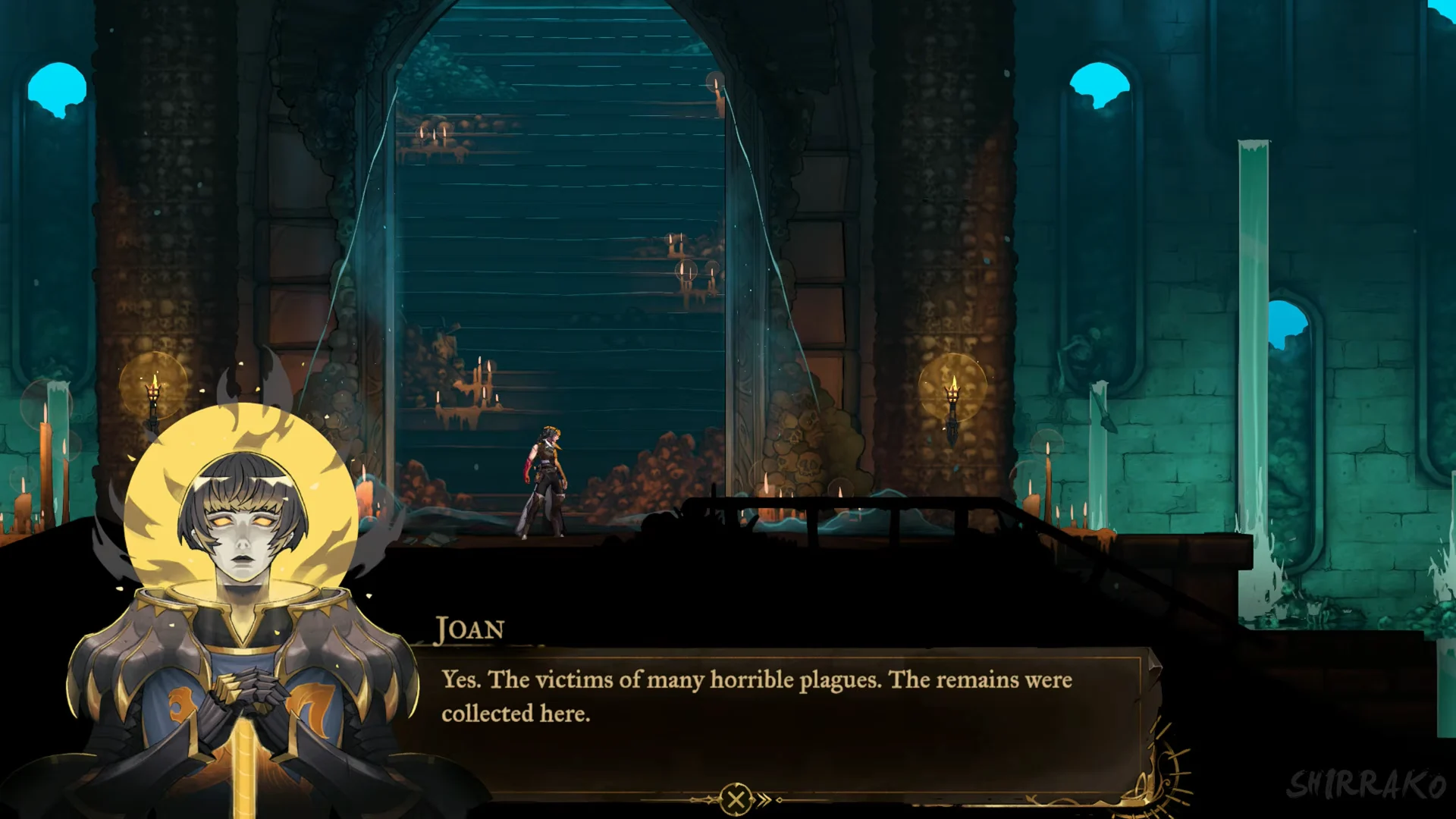 Catacombs gate opens