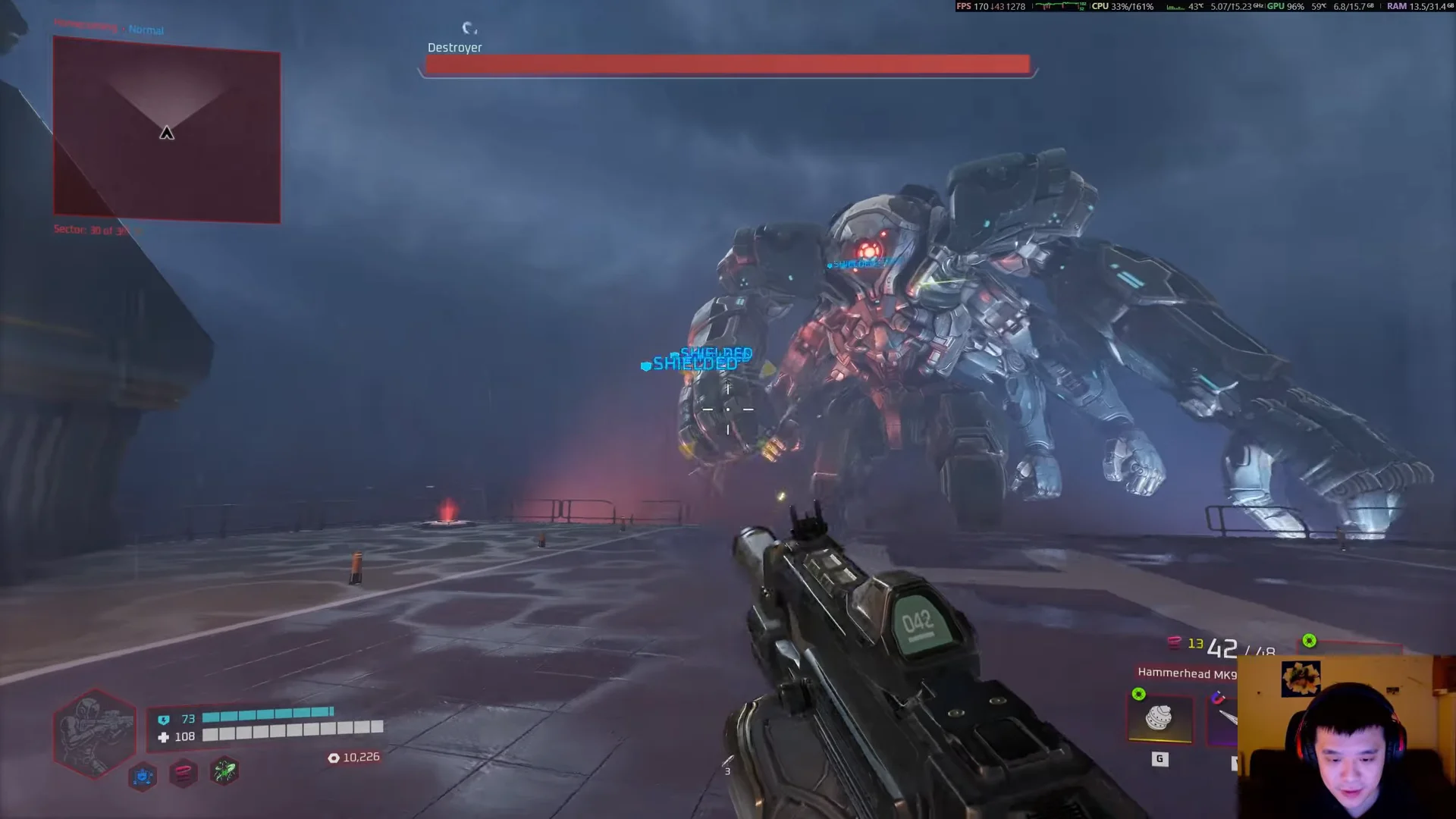 Destroyer Boss Appears