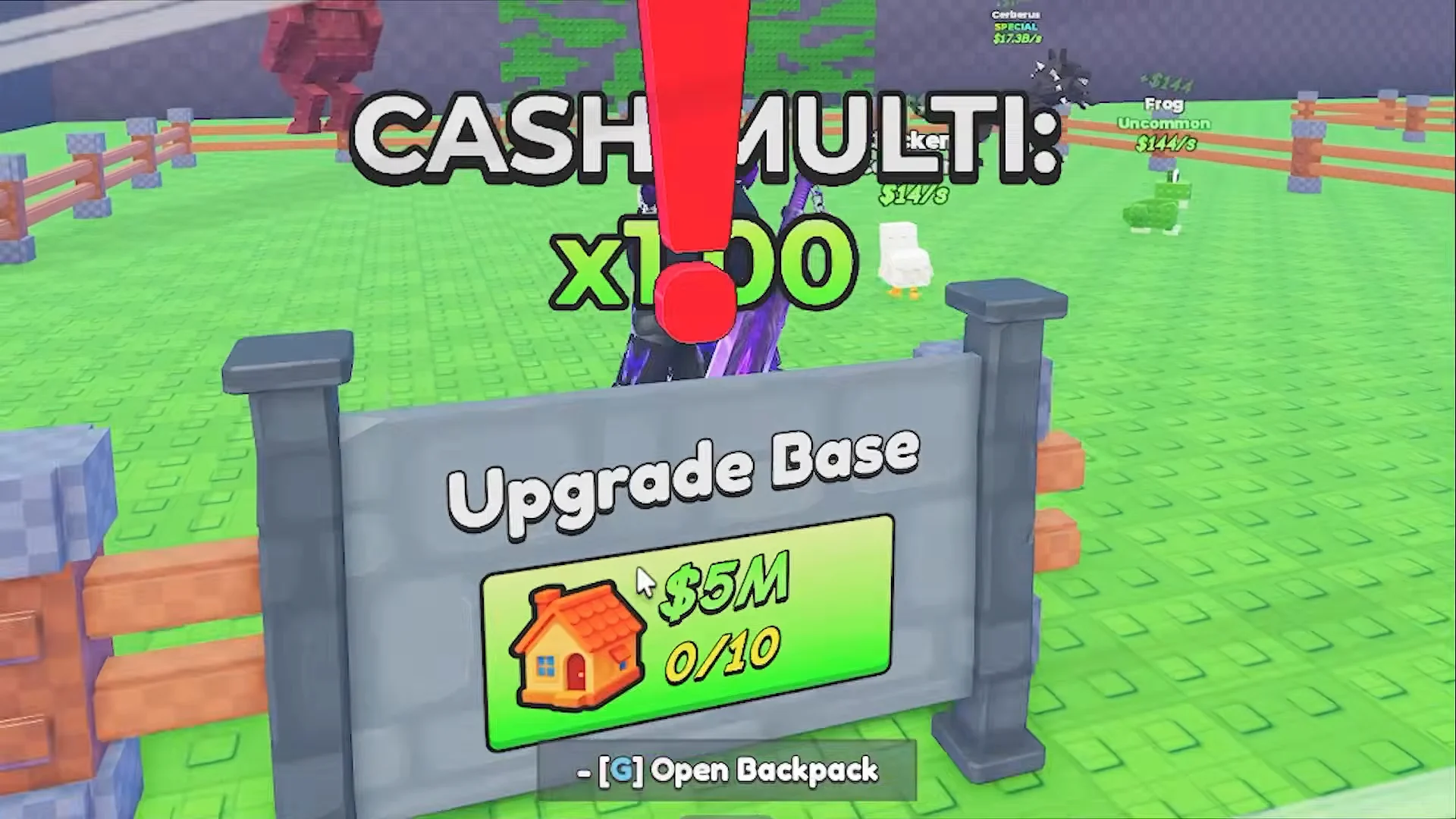 Upgrading base & clearing World 1