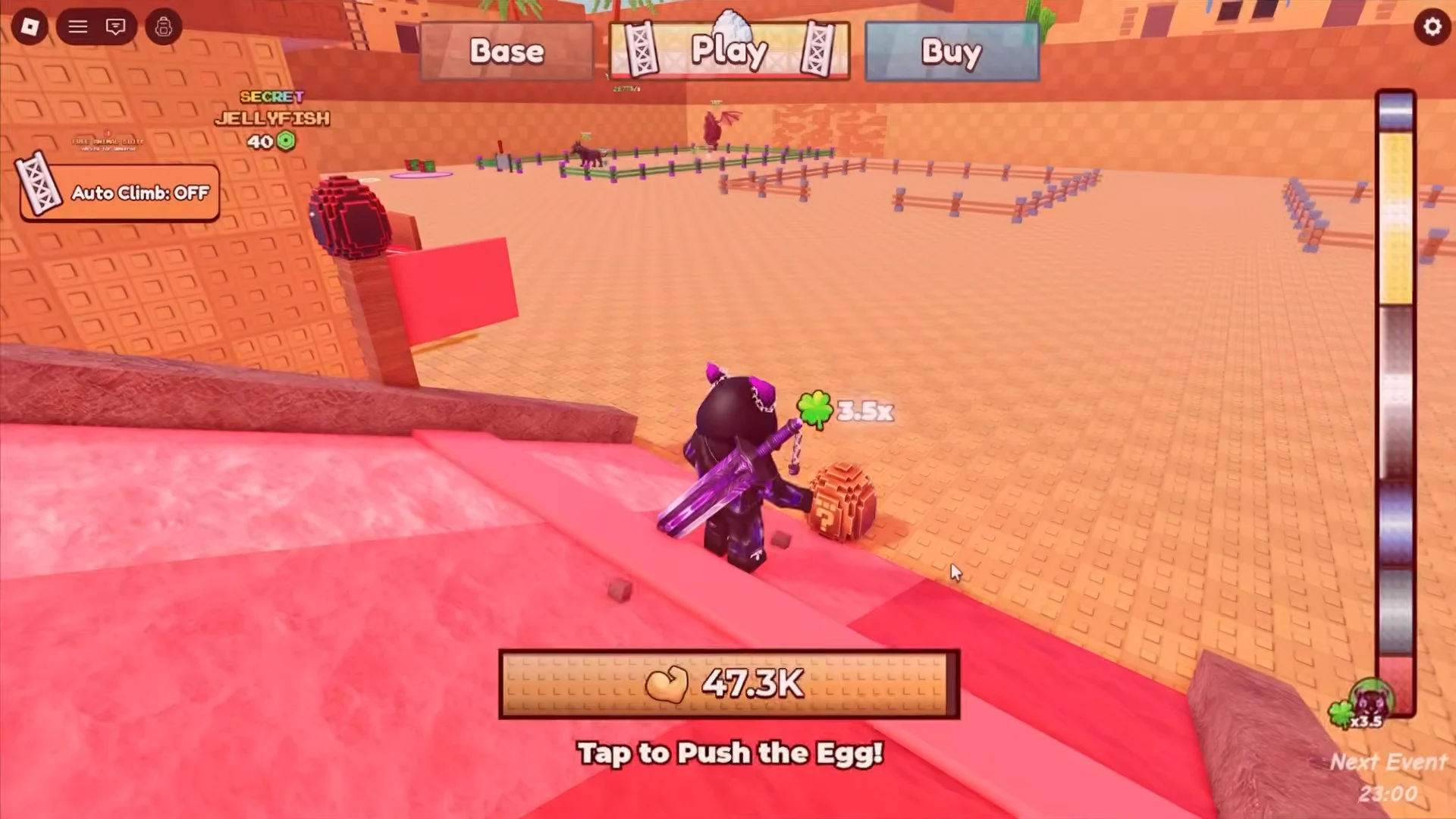 Desert Island training & clearing World 2