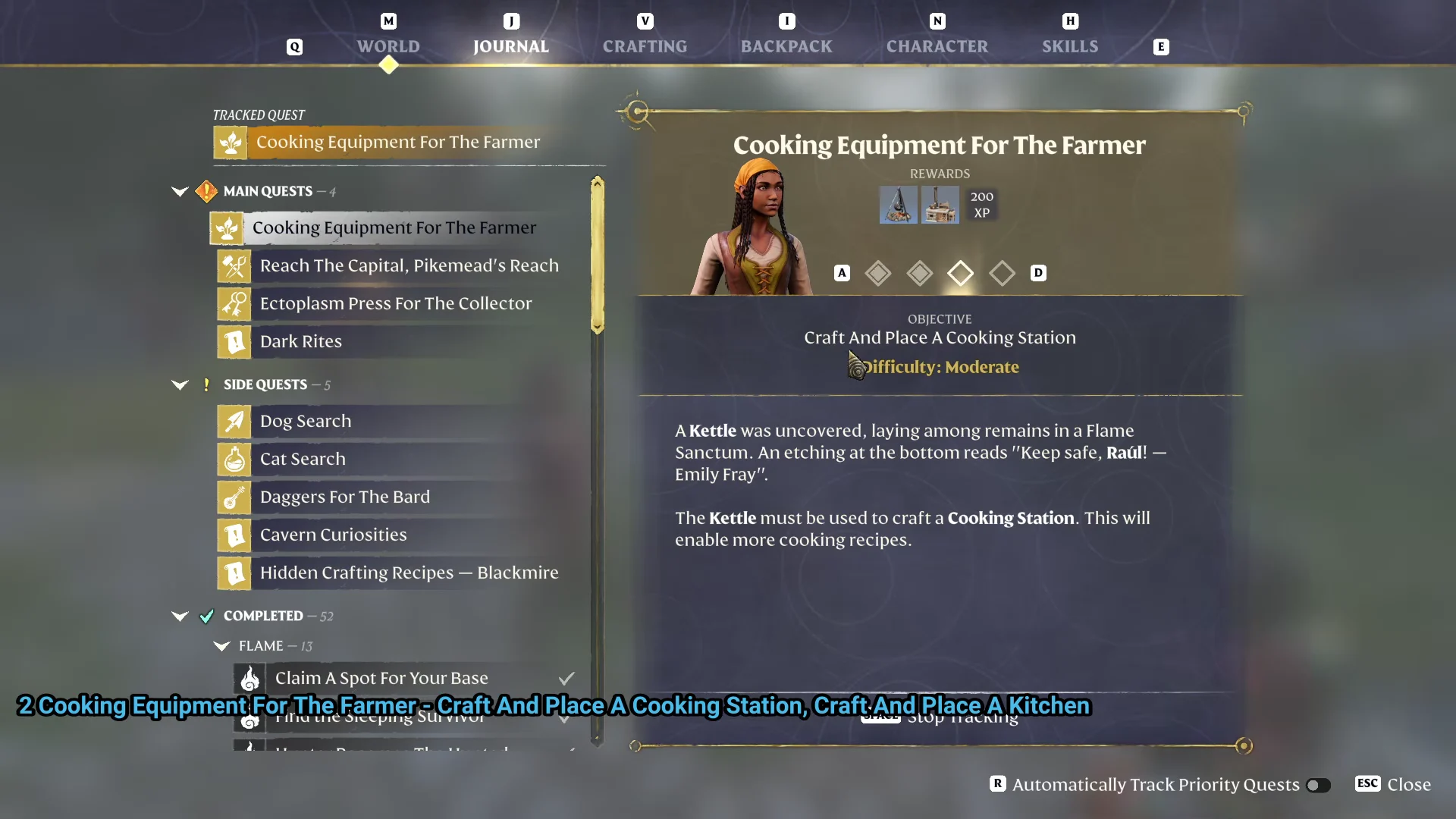 journal Craft And Place A Cooking Station