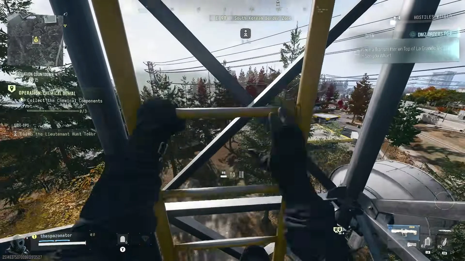 Climb Lieutenant Hunt Tower