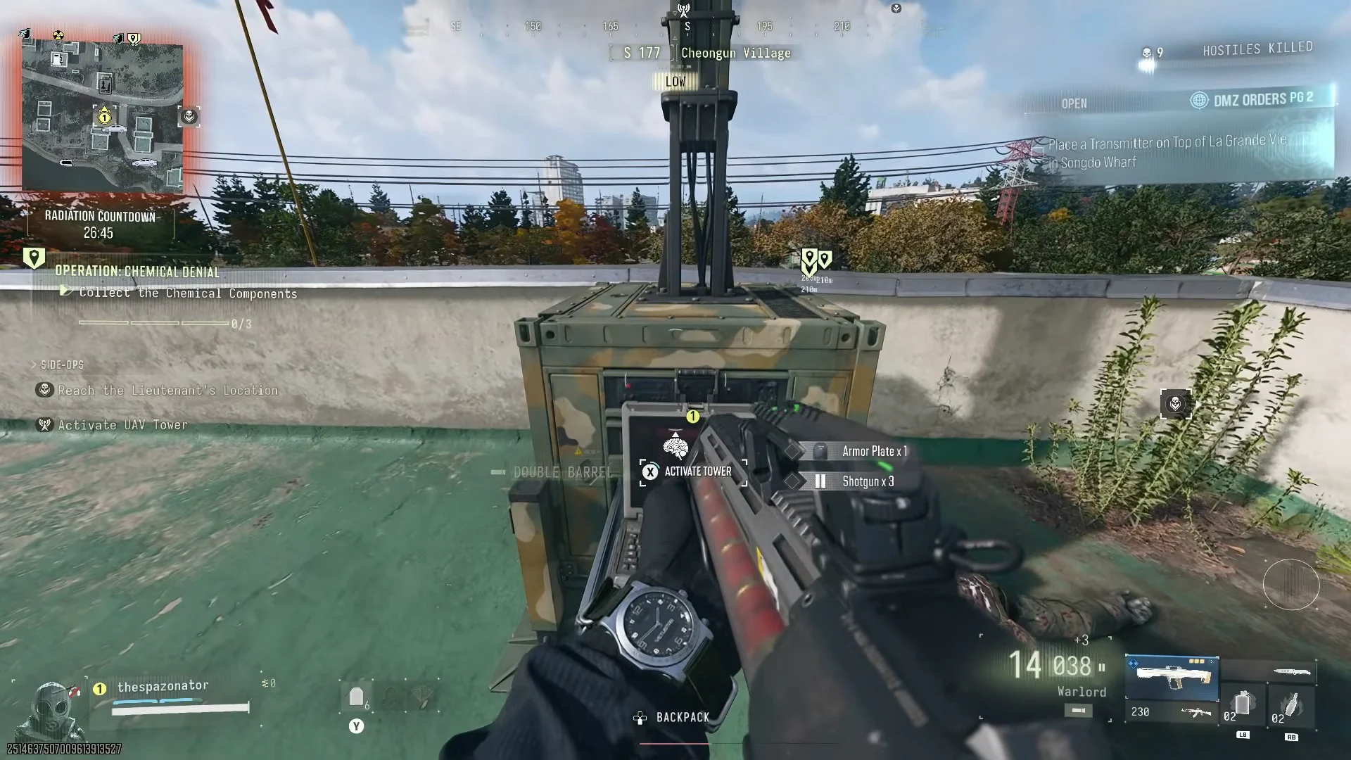 Download intel on hunt tower