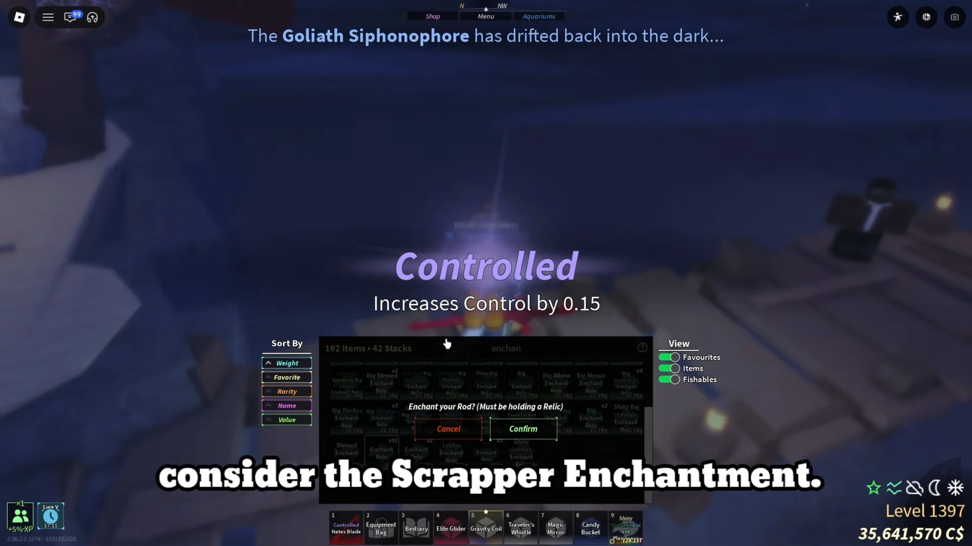 Bait Preservation (Scrapper)