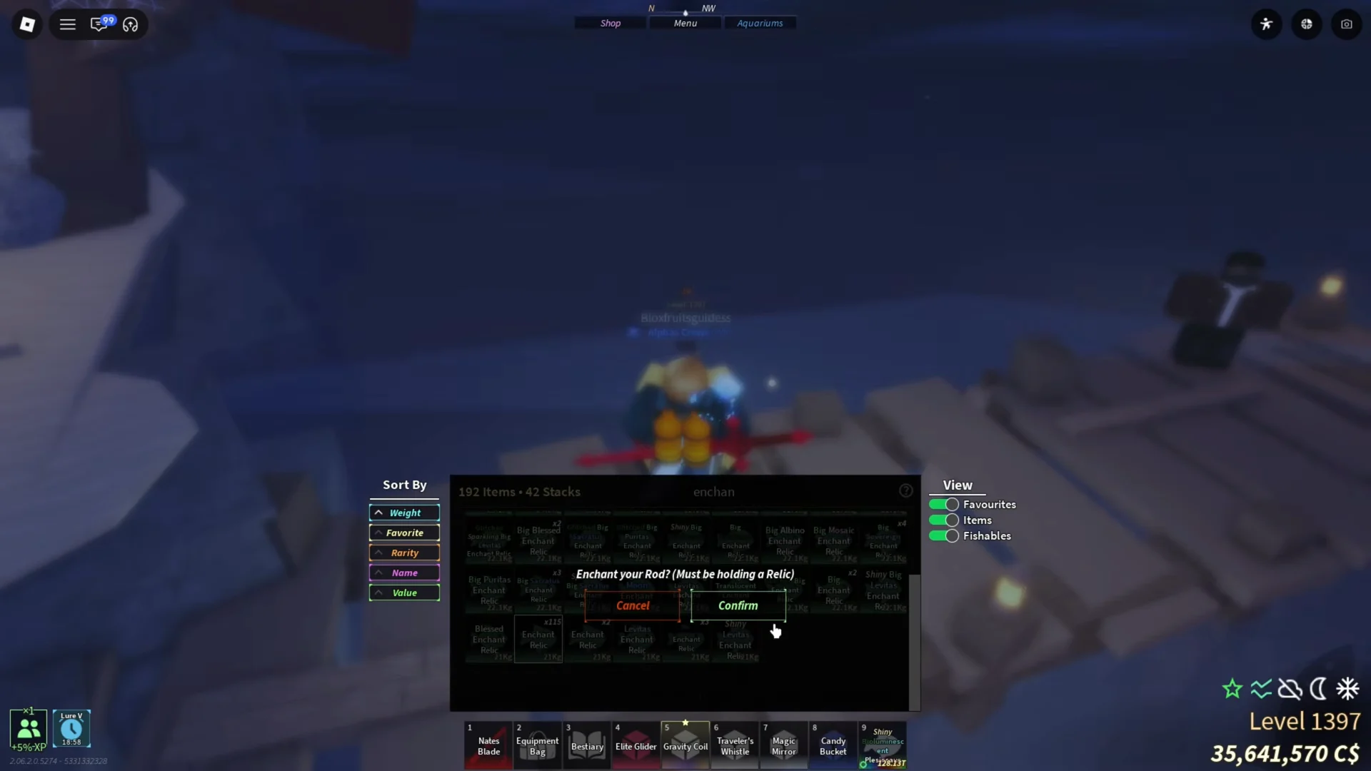 Grinding Enchantment Effects