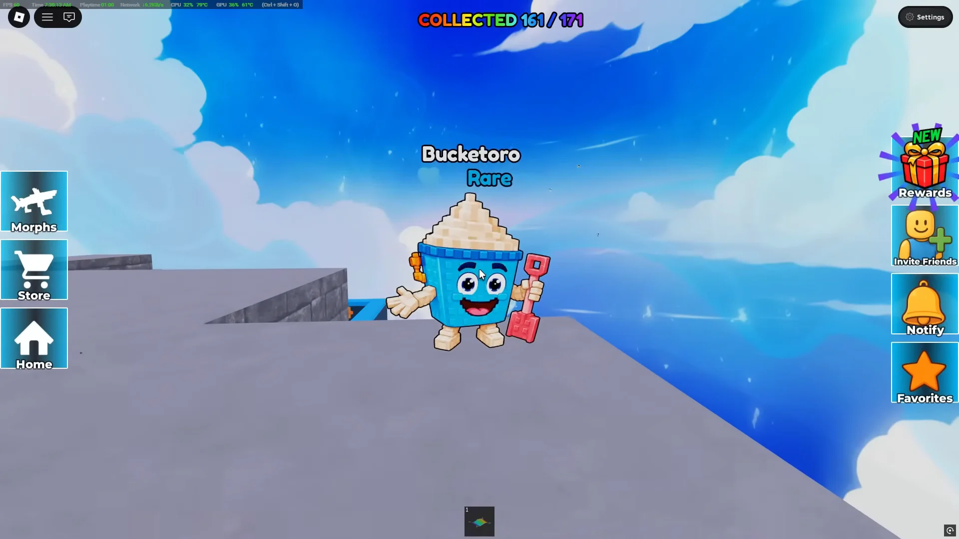 Finding Bucketoro