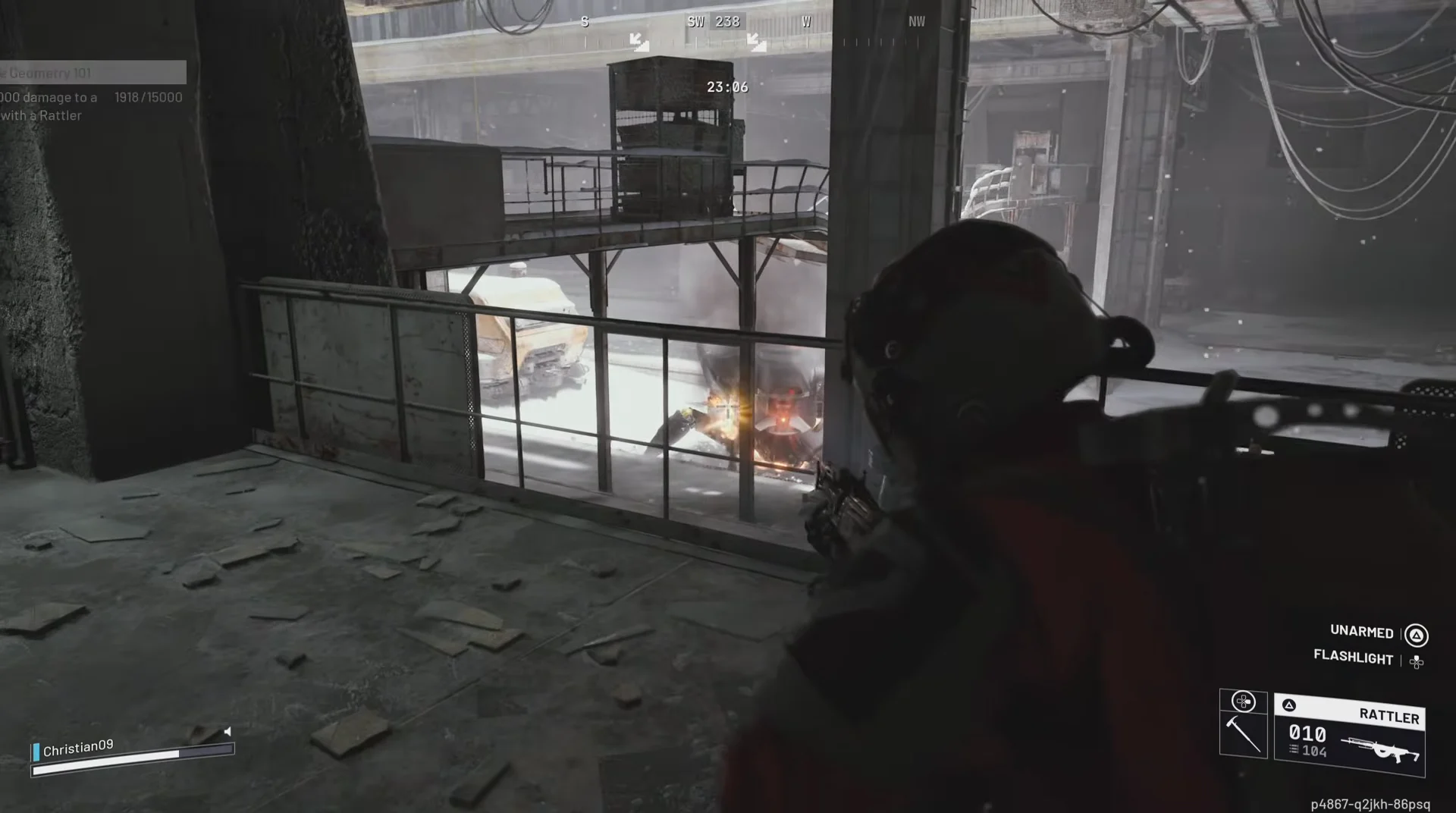 Peeking and Sustained Fire