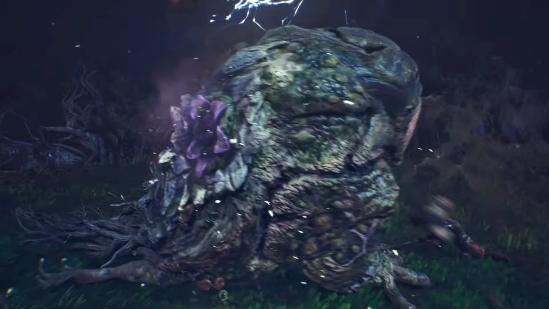 Swamp creature combat
