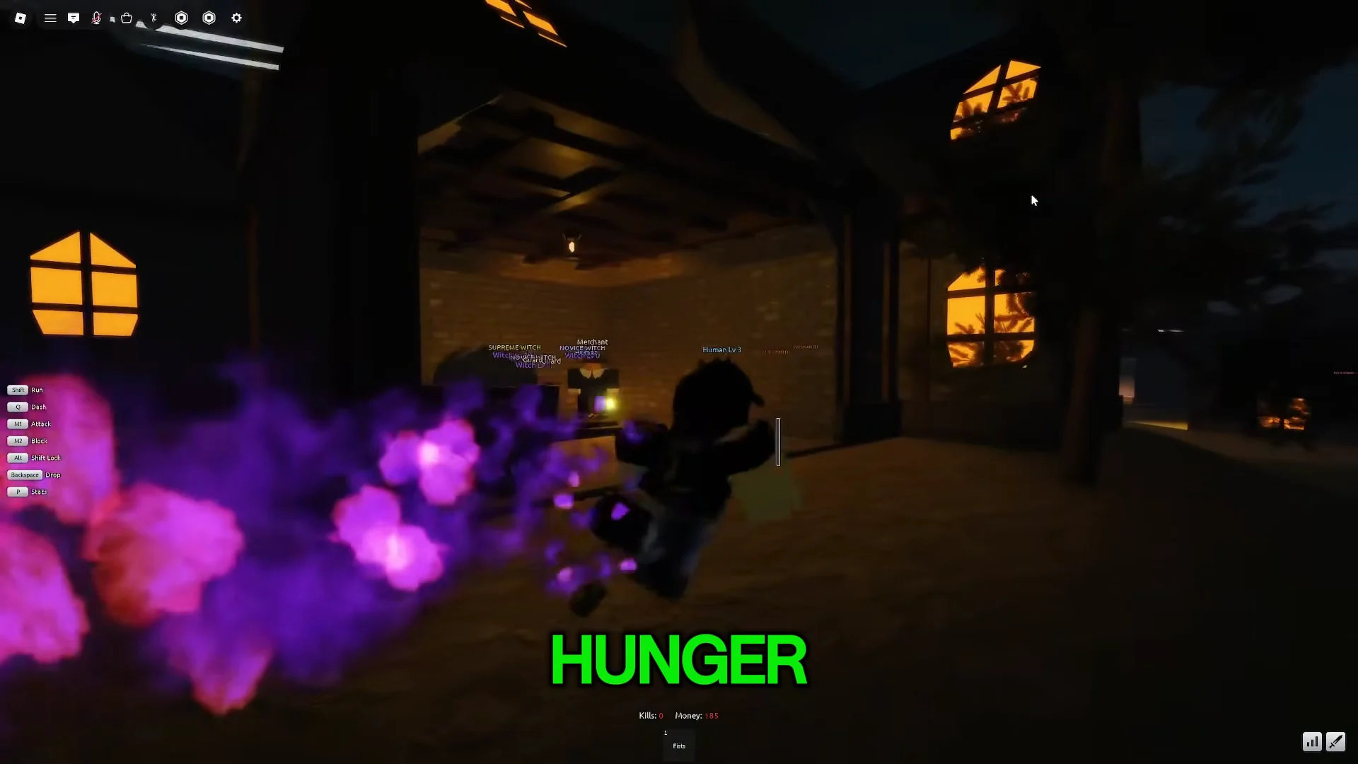 Full moon transformation and hunger