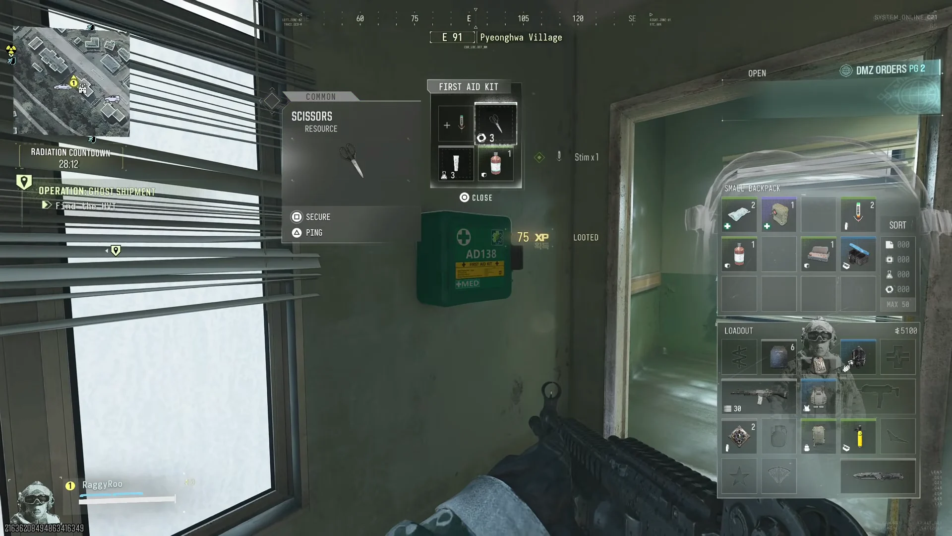 Looting clinic First Aid Kit