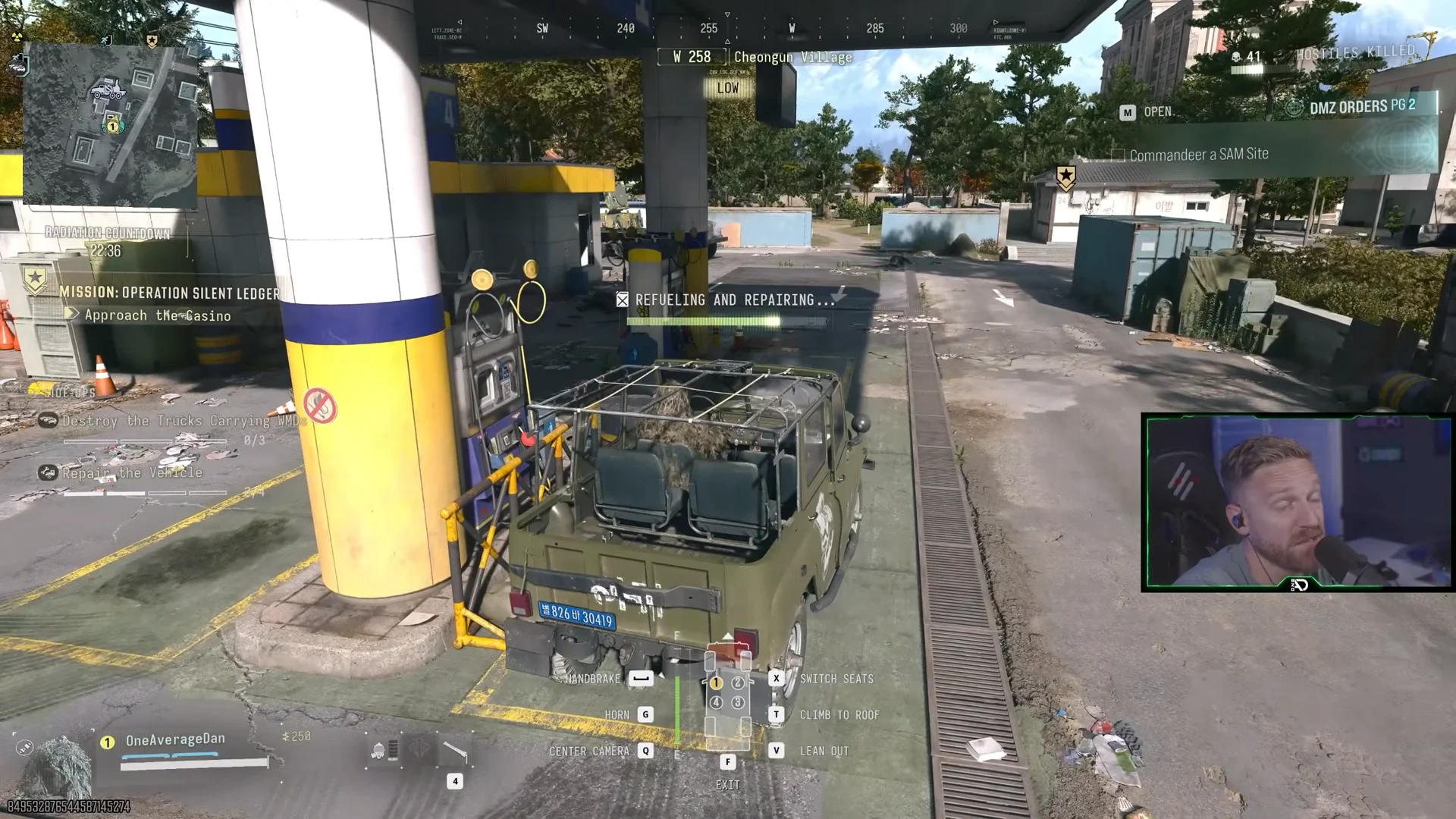 Gas station refuel and repair