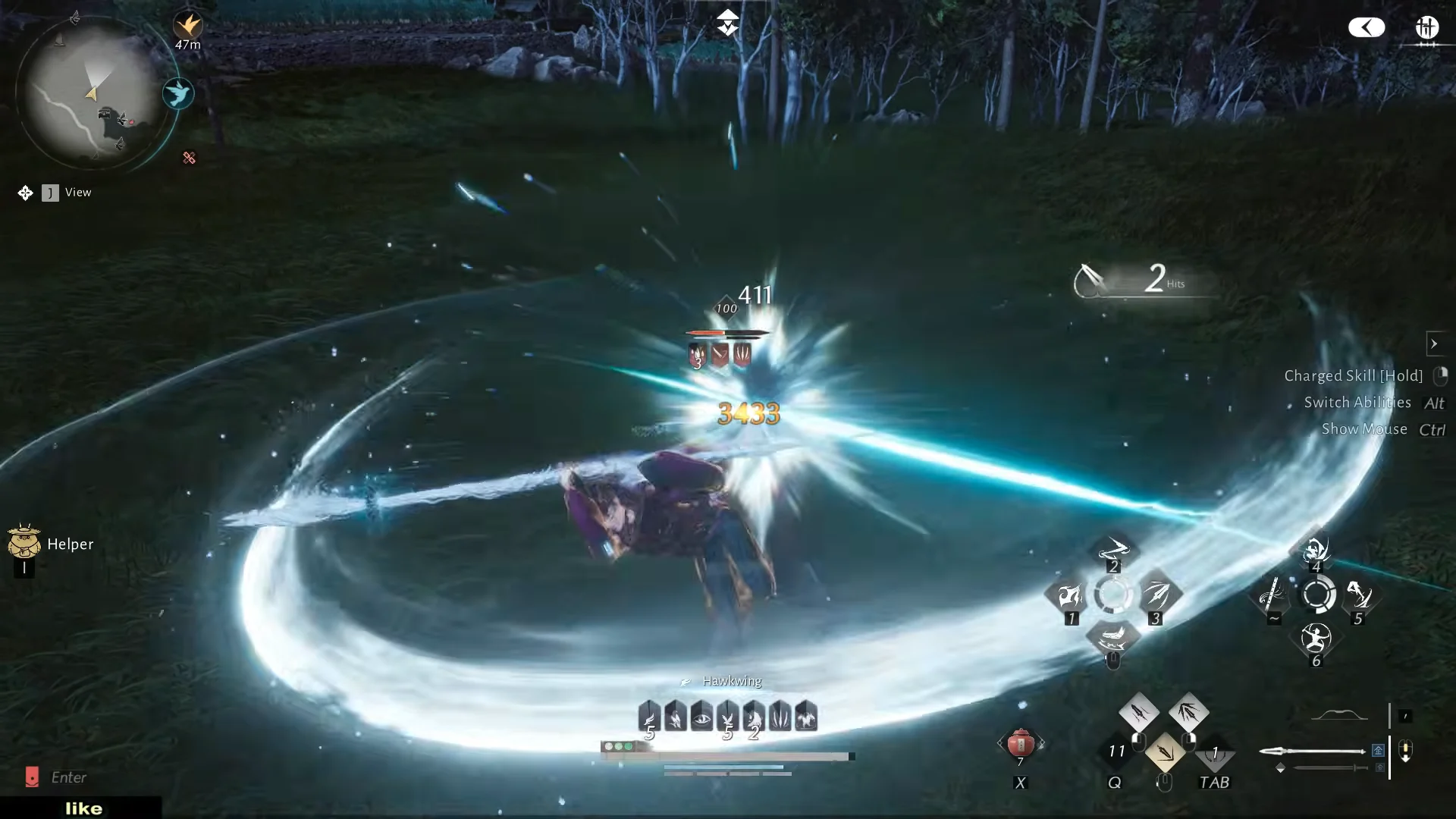 Defeating guardian u0026 freeing area