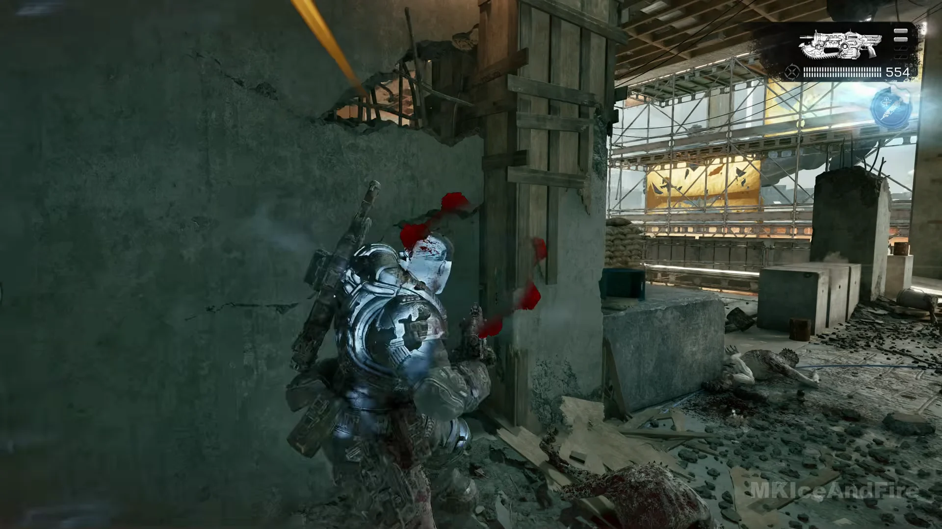 Adrenaline Injector fired at low health
