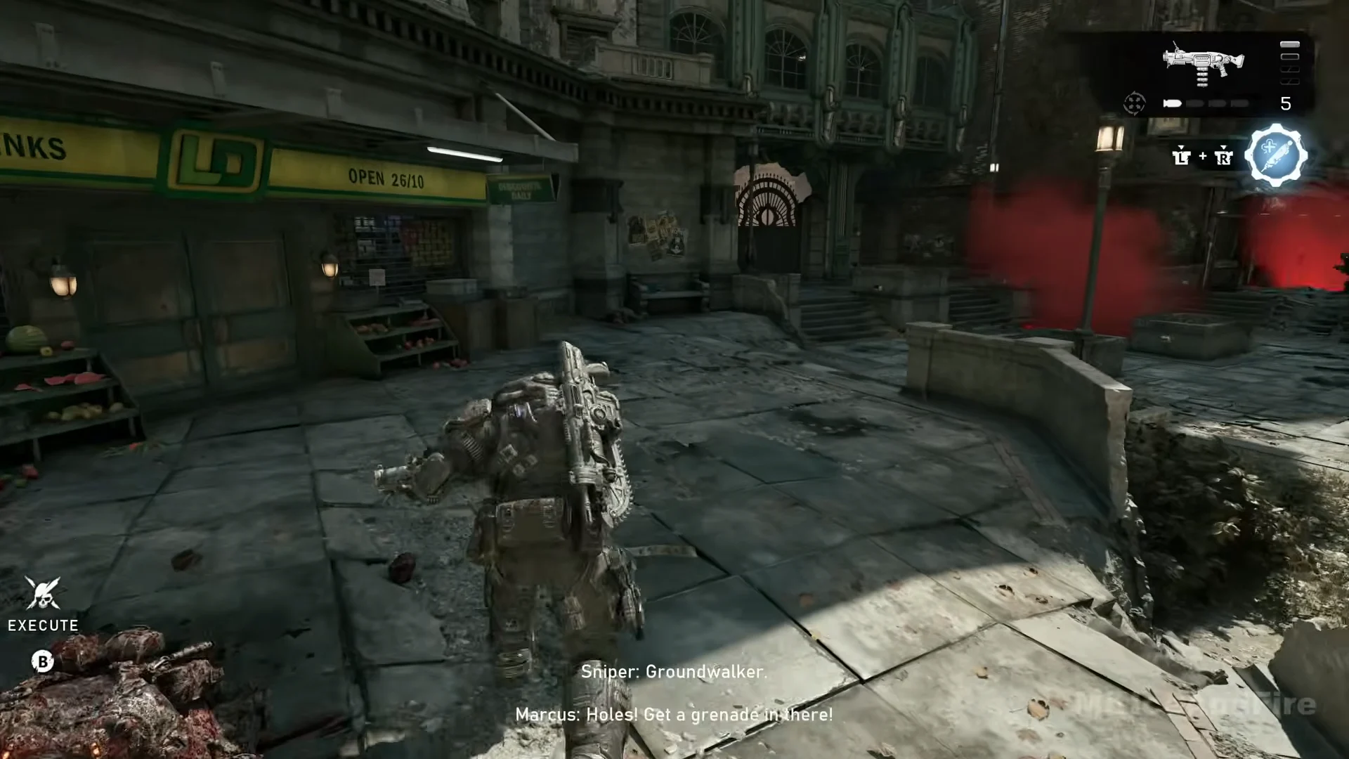 Execute prompt in the plaza