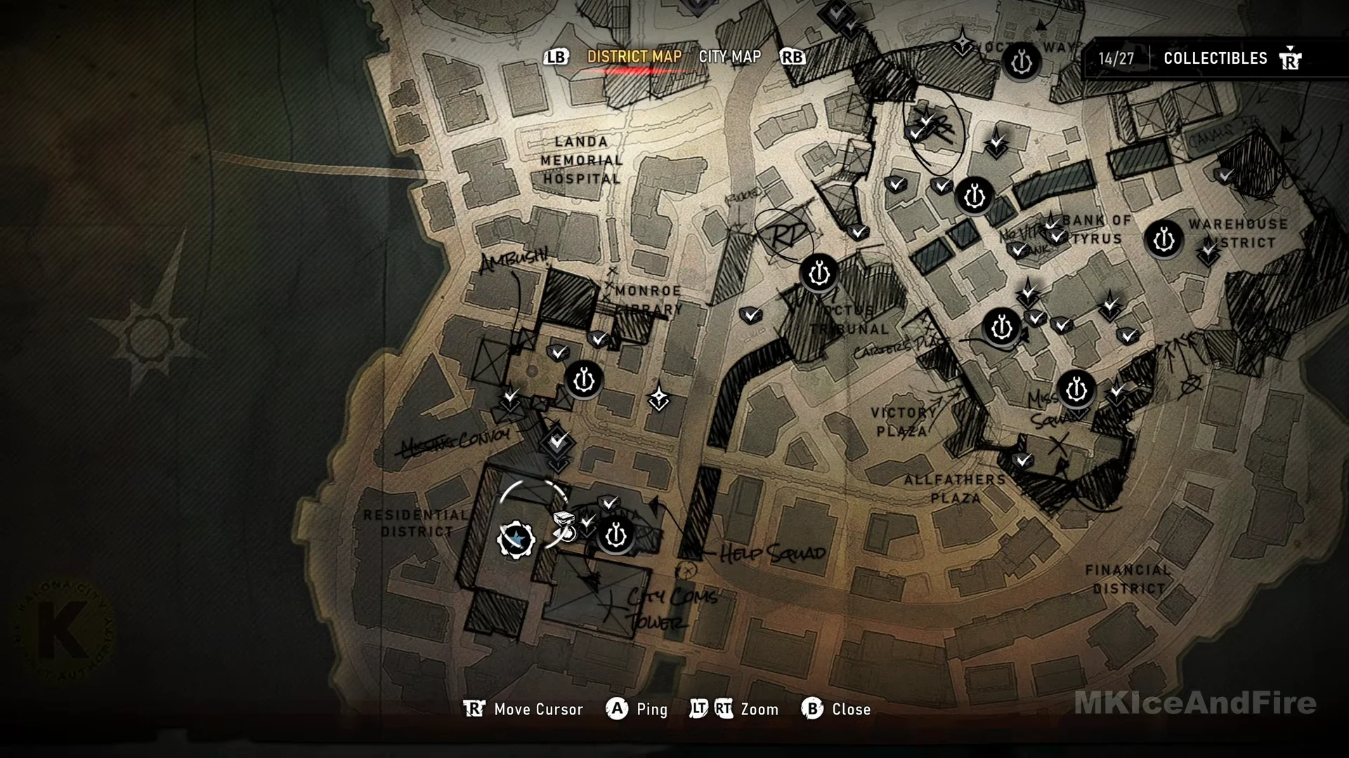District map late in the chapter
