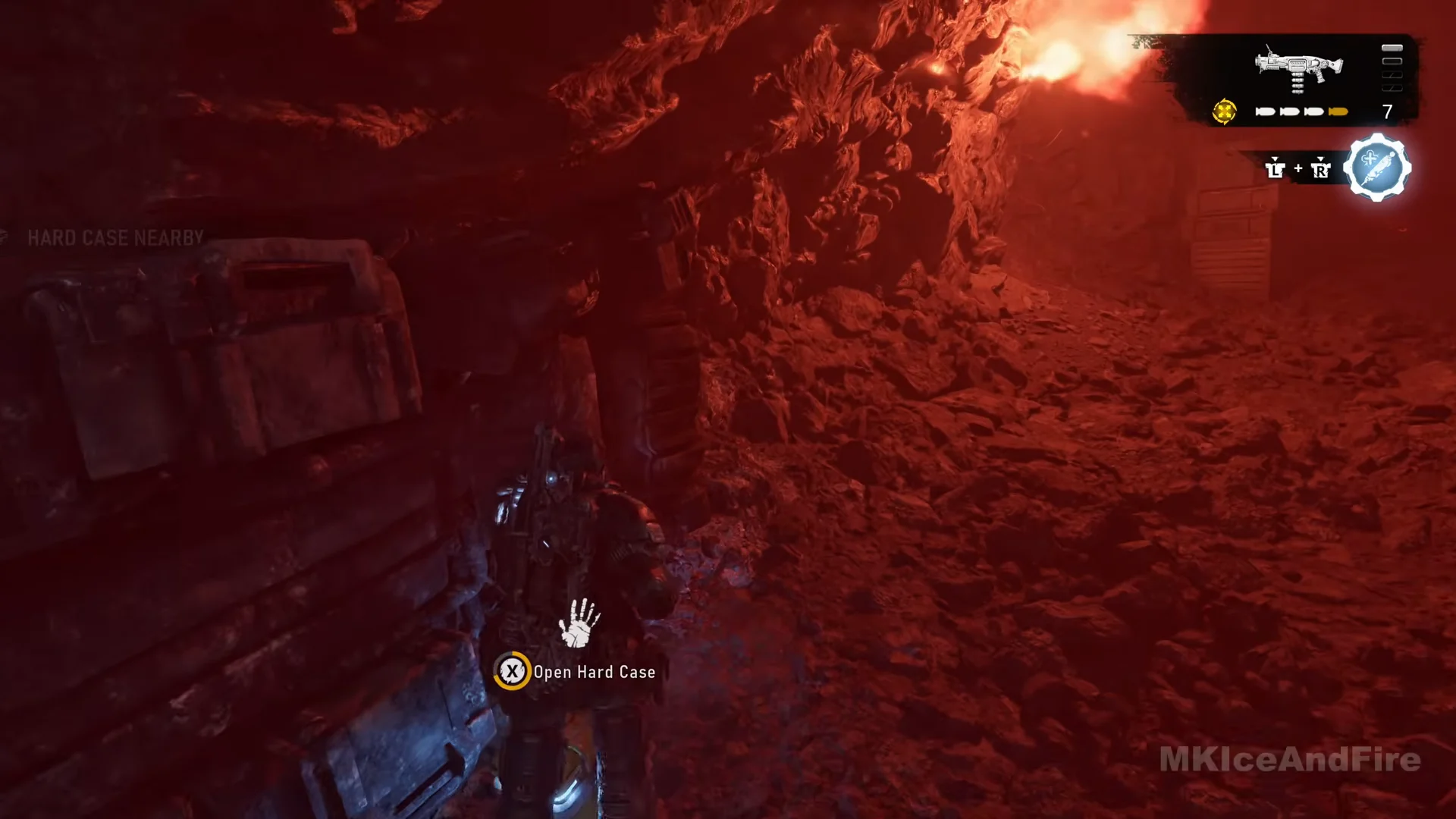 Hard Case in the red tunnel