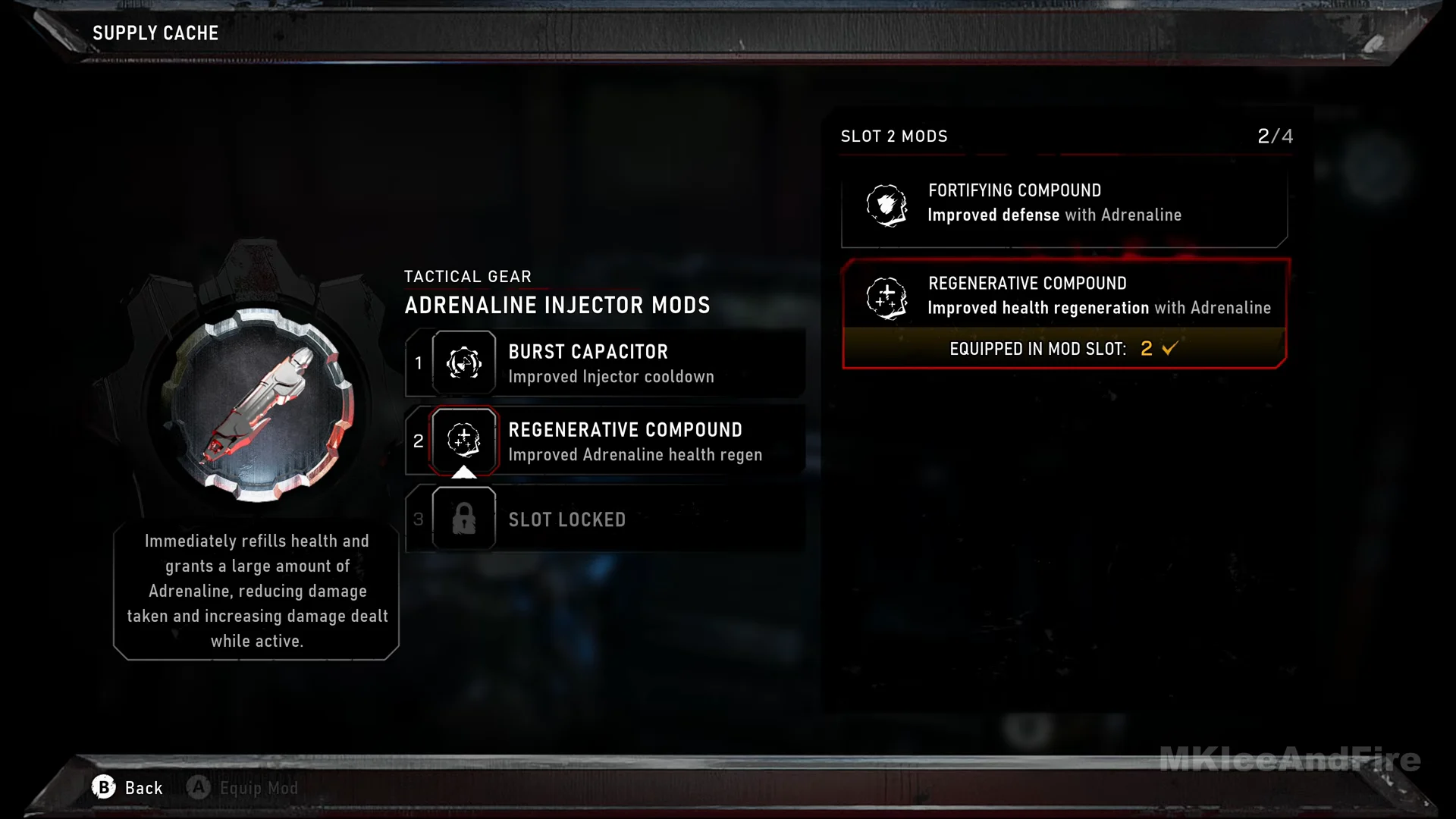 Injector slot 2 mod choice